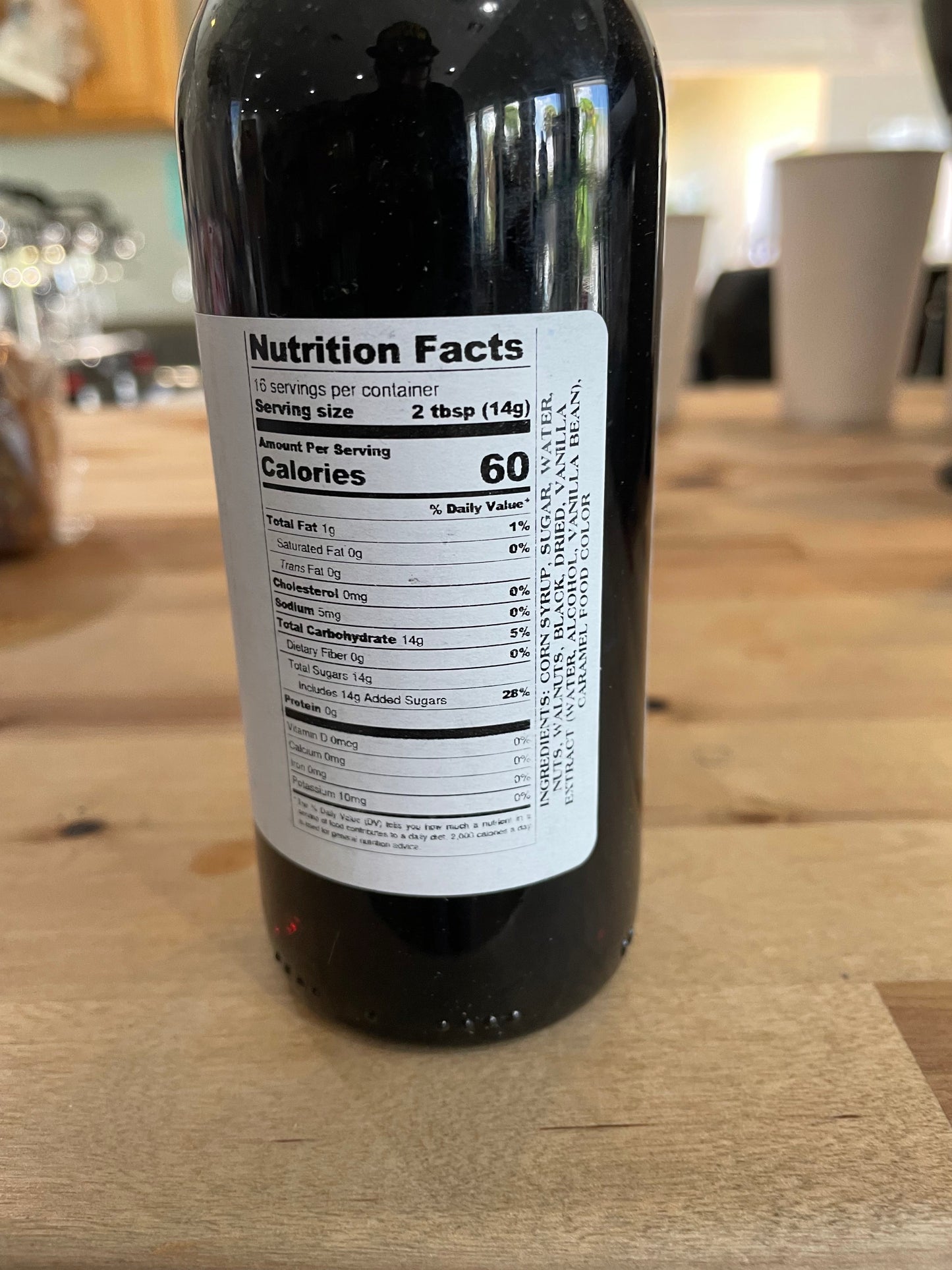 Black Walnut Syrup by Sanibel Packing Company