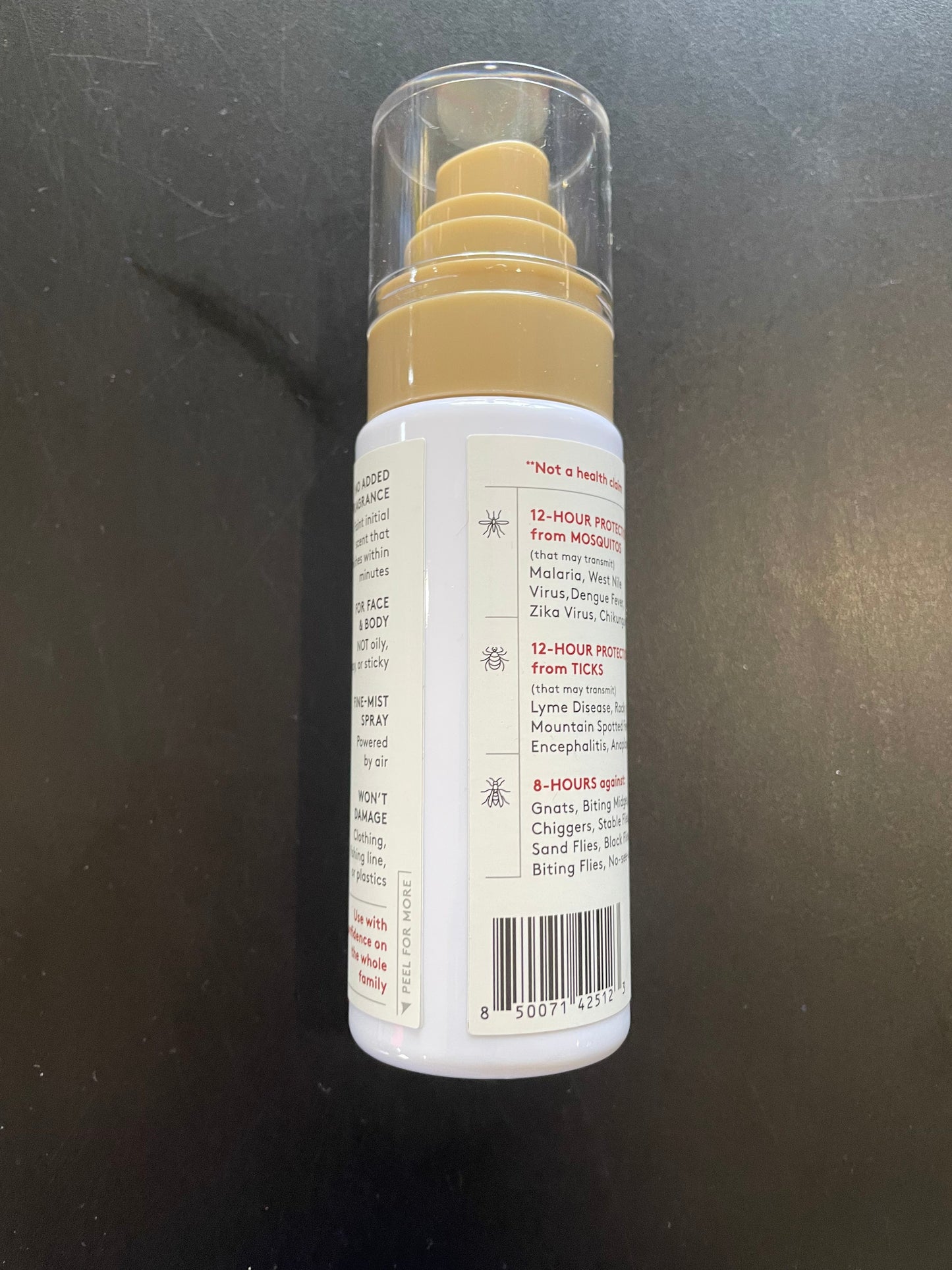 Grand Tongo Fragrance Free Insect Repellent Pump 3oz