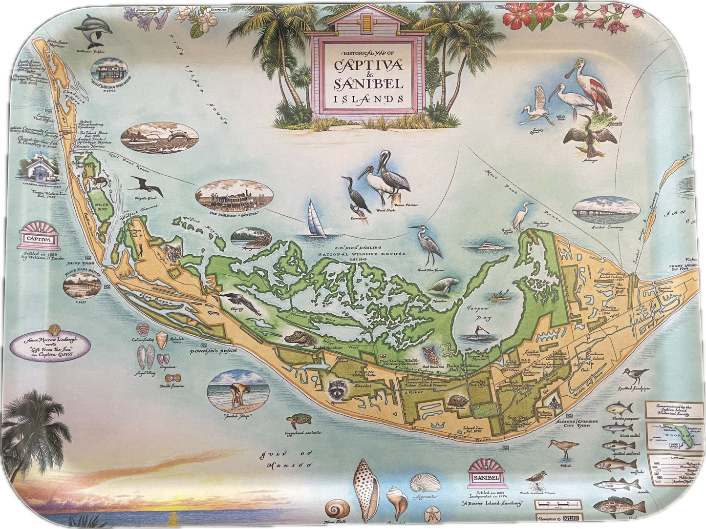 Xplorer Maps Serving Tray