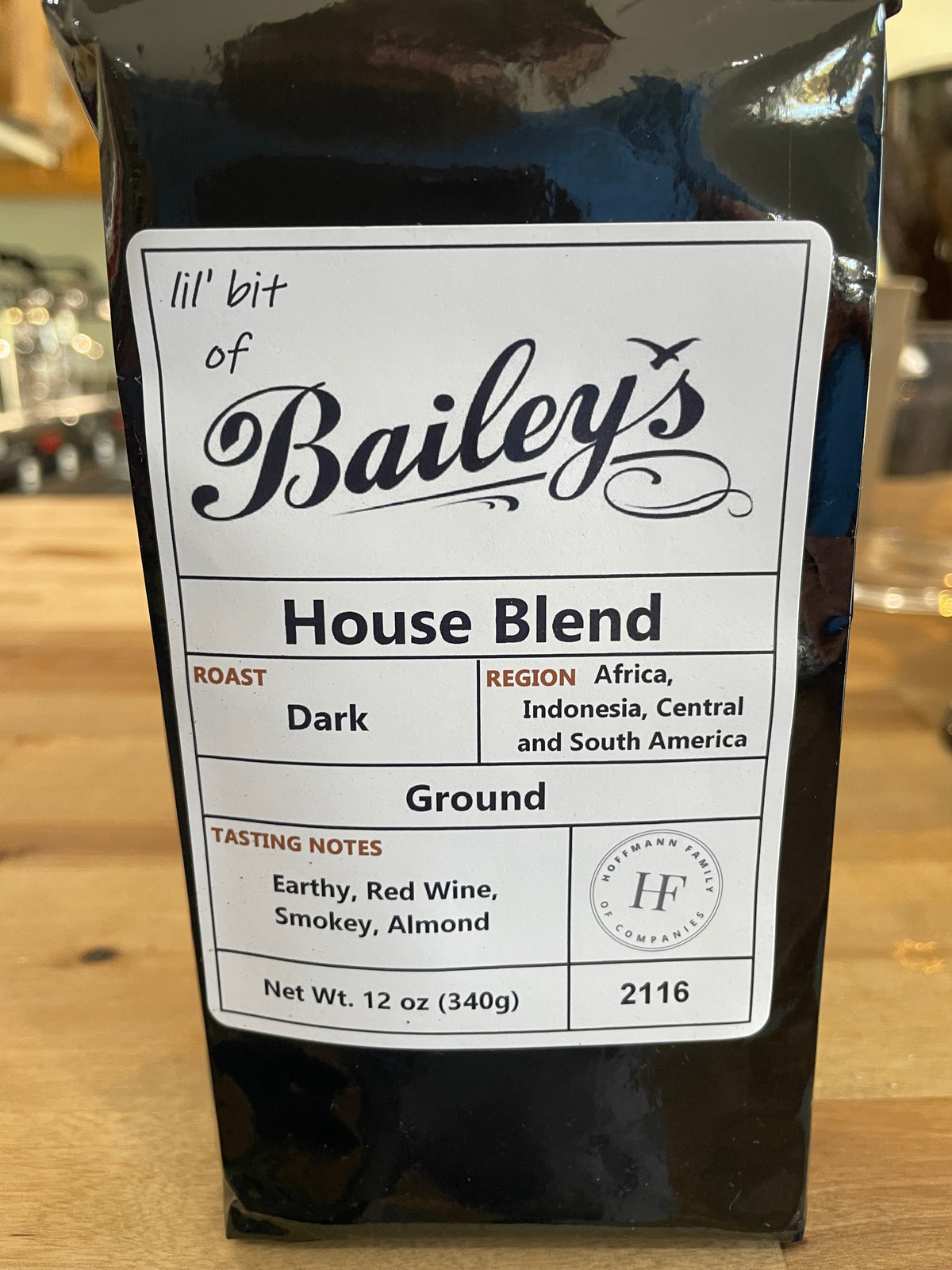 Bailey's Ground House Blend Coffee 12oz