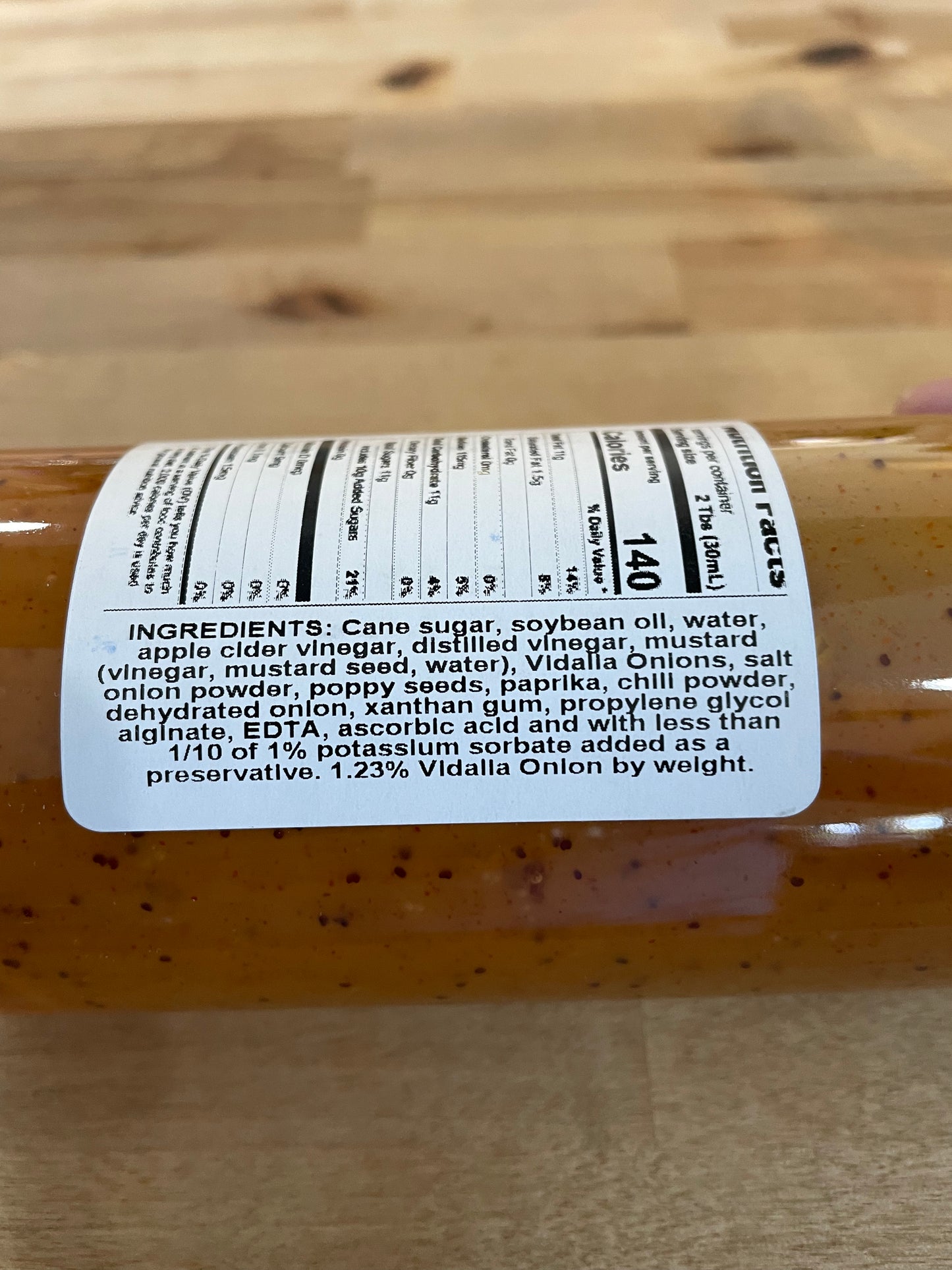 Sweet Onion Poppyseed Dressing 12oz by Sanibel Packing Company