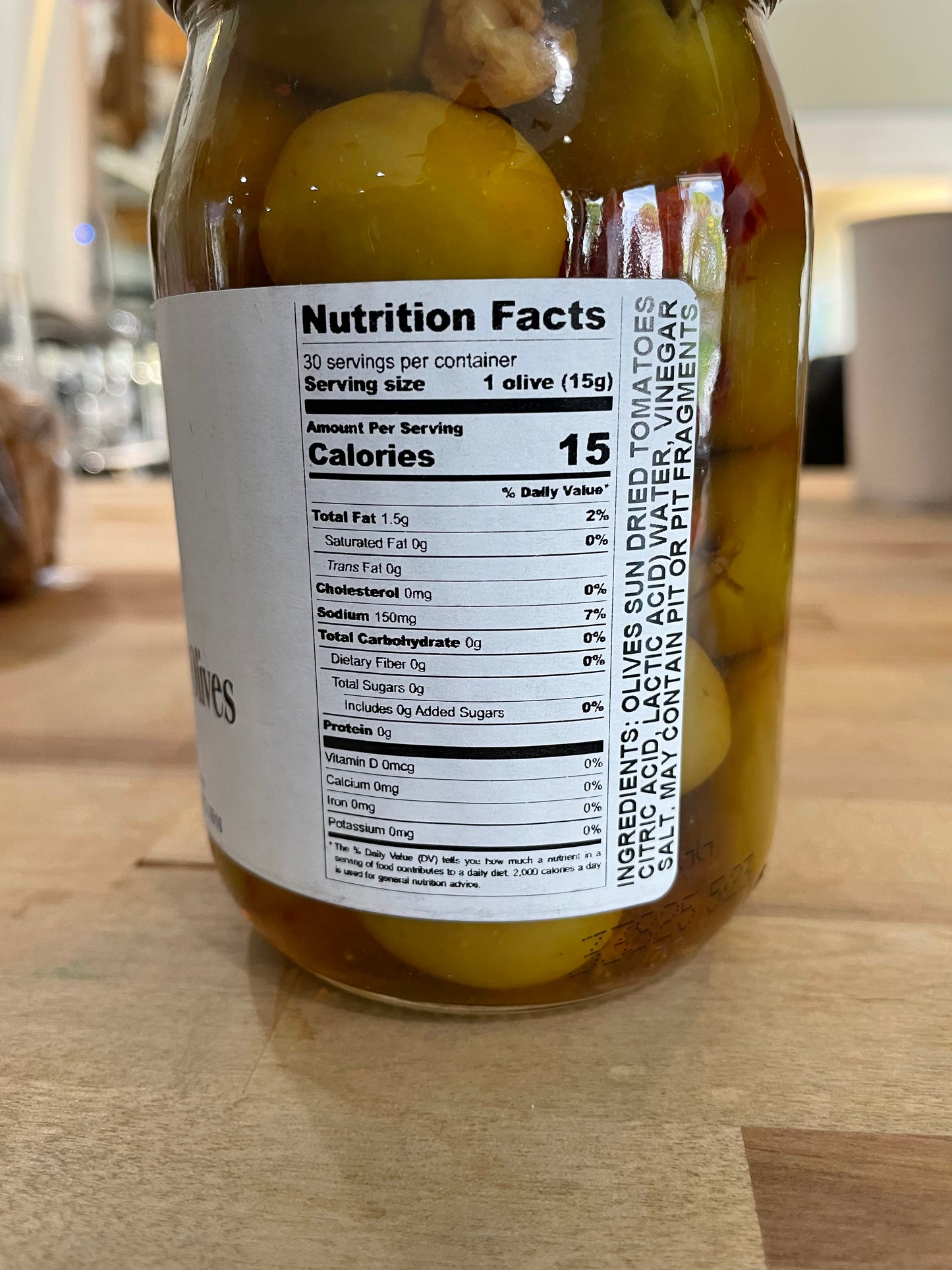 Sundried Tomato Stuffed Olives by Sanibel Packing Company