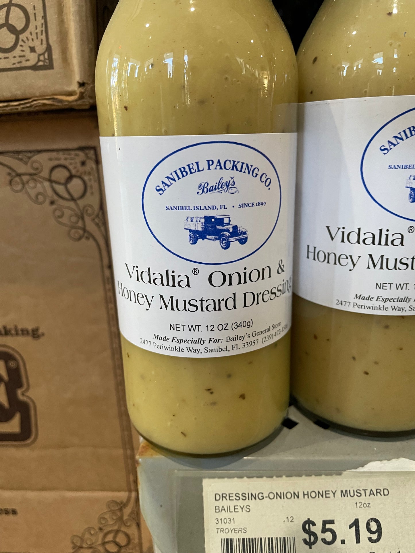 Vidalia Onion Honey Mustard Dressing by Sanibel Packing Company
