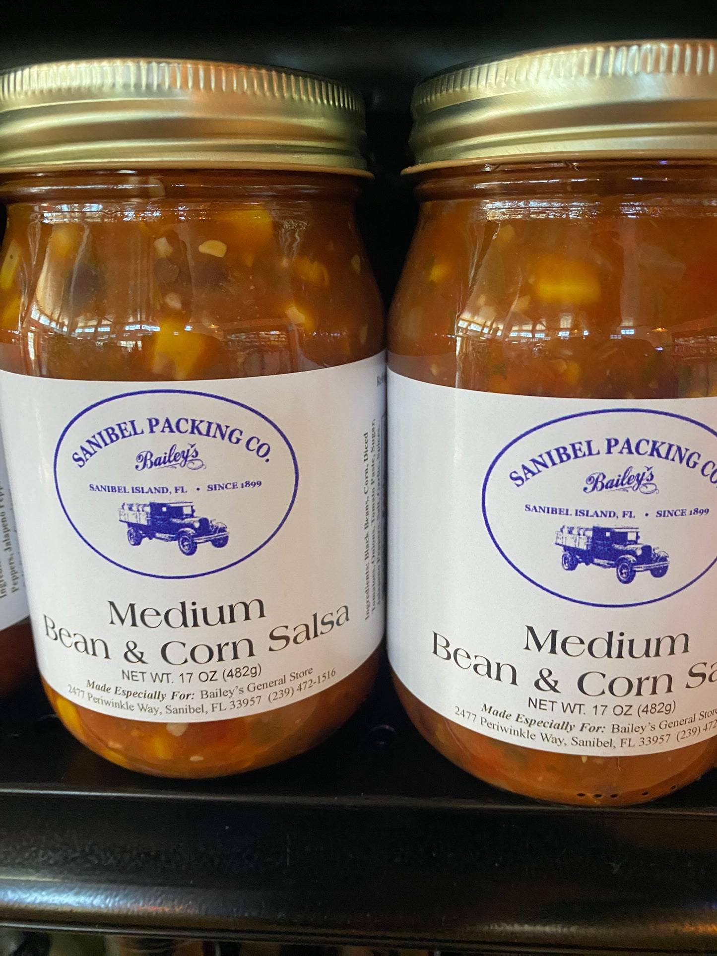 Medium Bean and Corn Salsa by Sanibel Packing Company