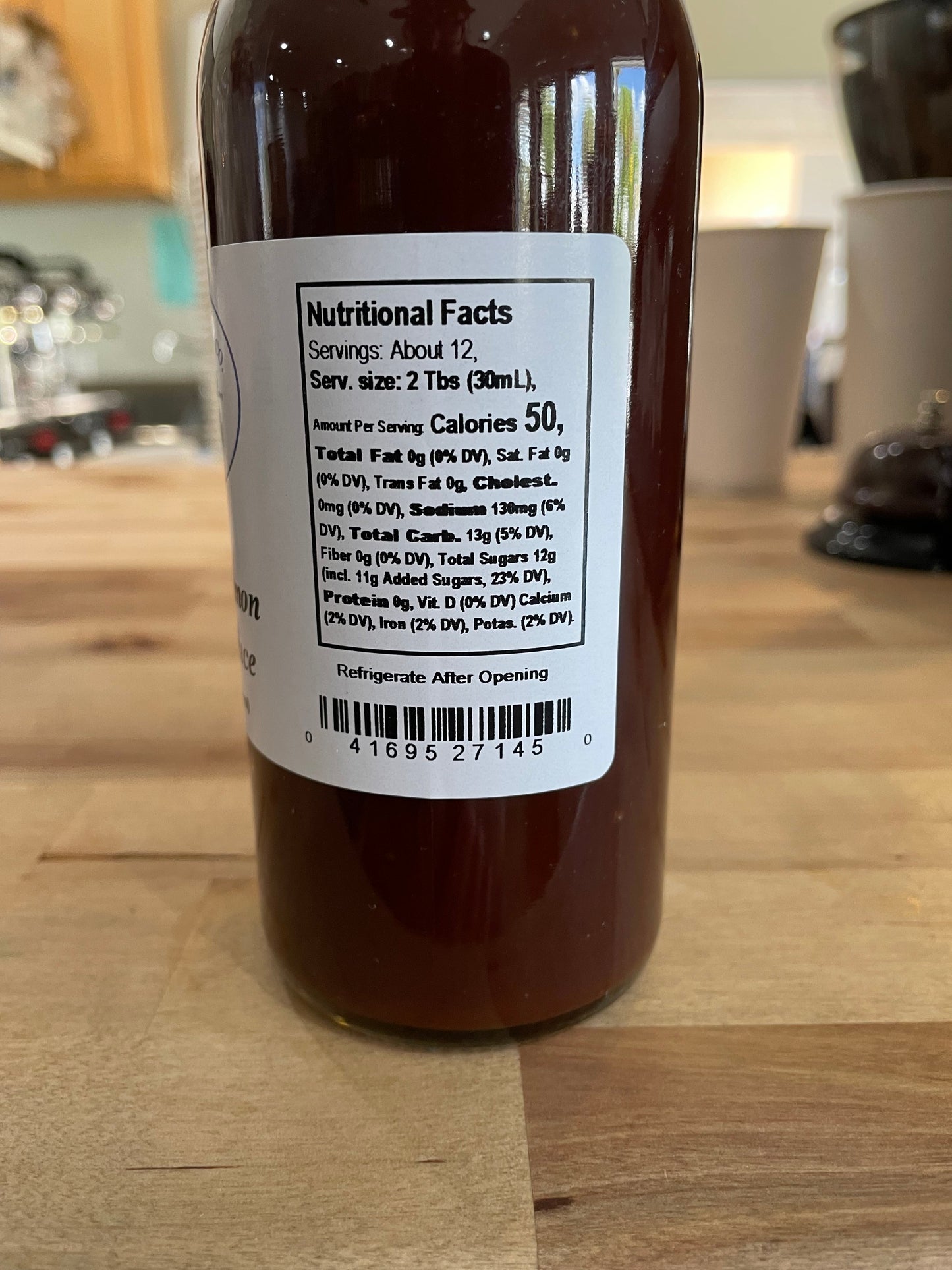 Apple Cinnamon Barbeque Sauce by Sanibel Packing Company