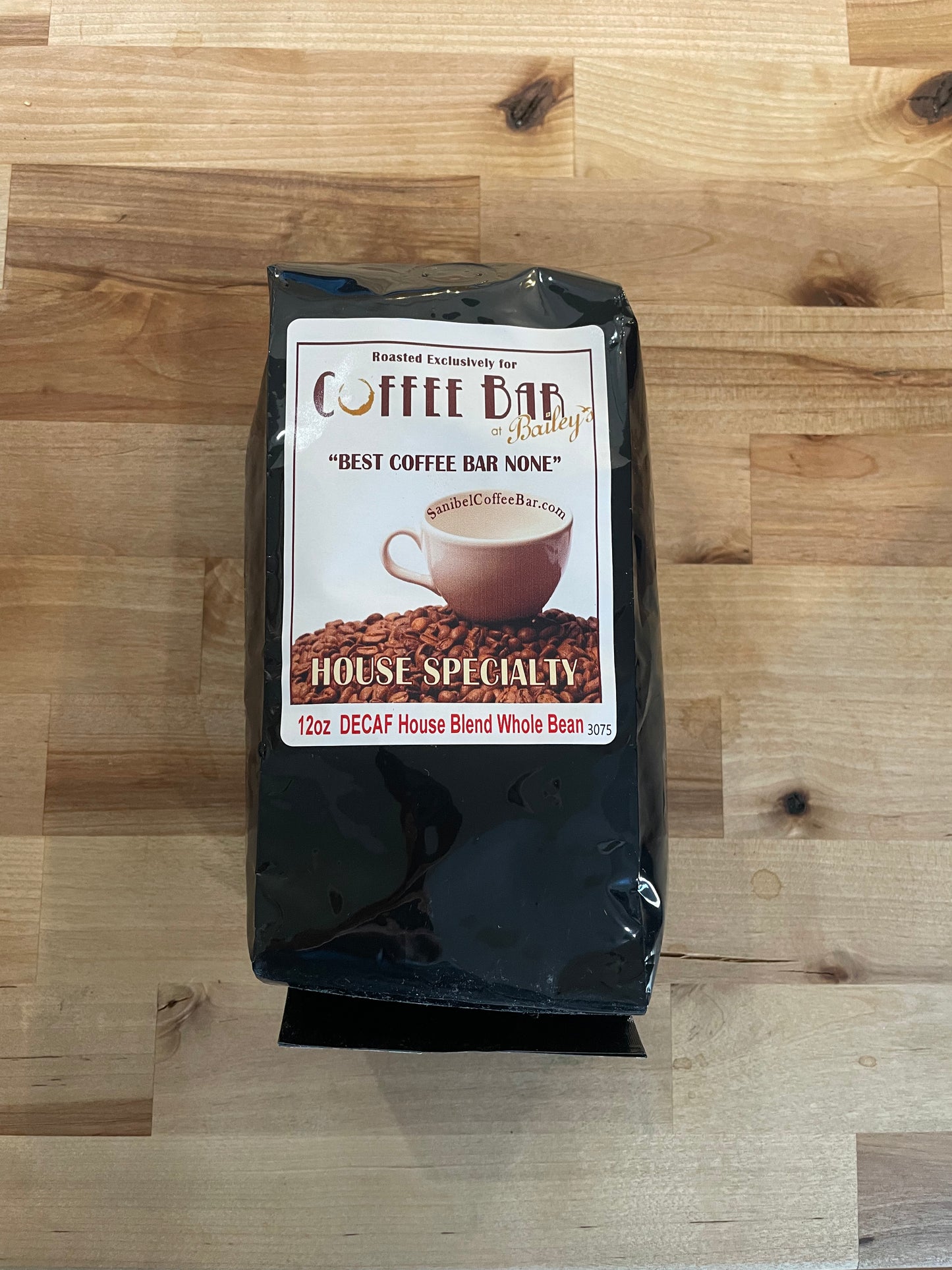 Bailey's Whole Bean Decaf House Blend Coffee 12oz