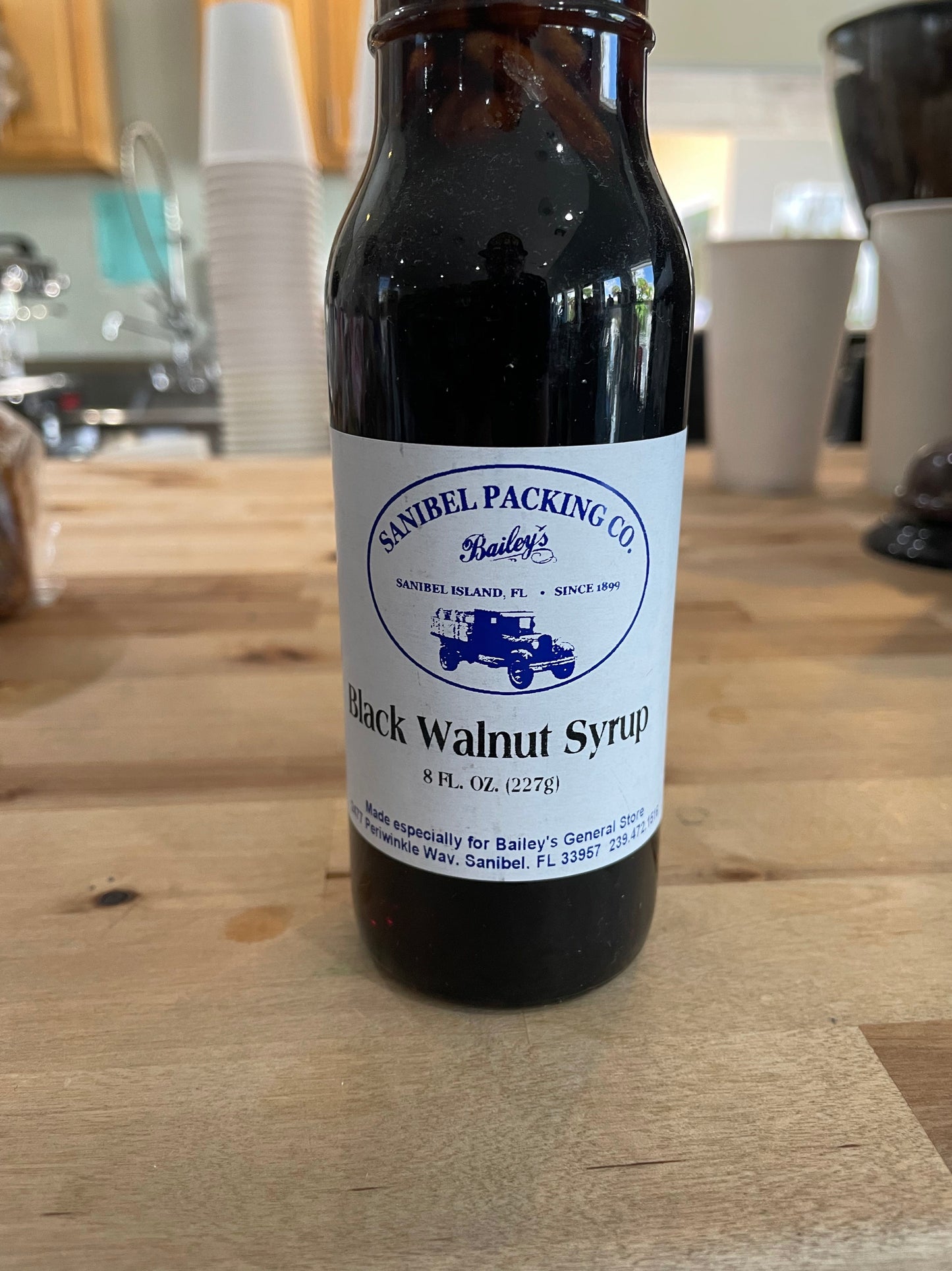 Black Walnut Syrup by Sanibel Packing Company