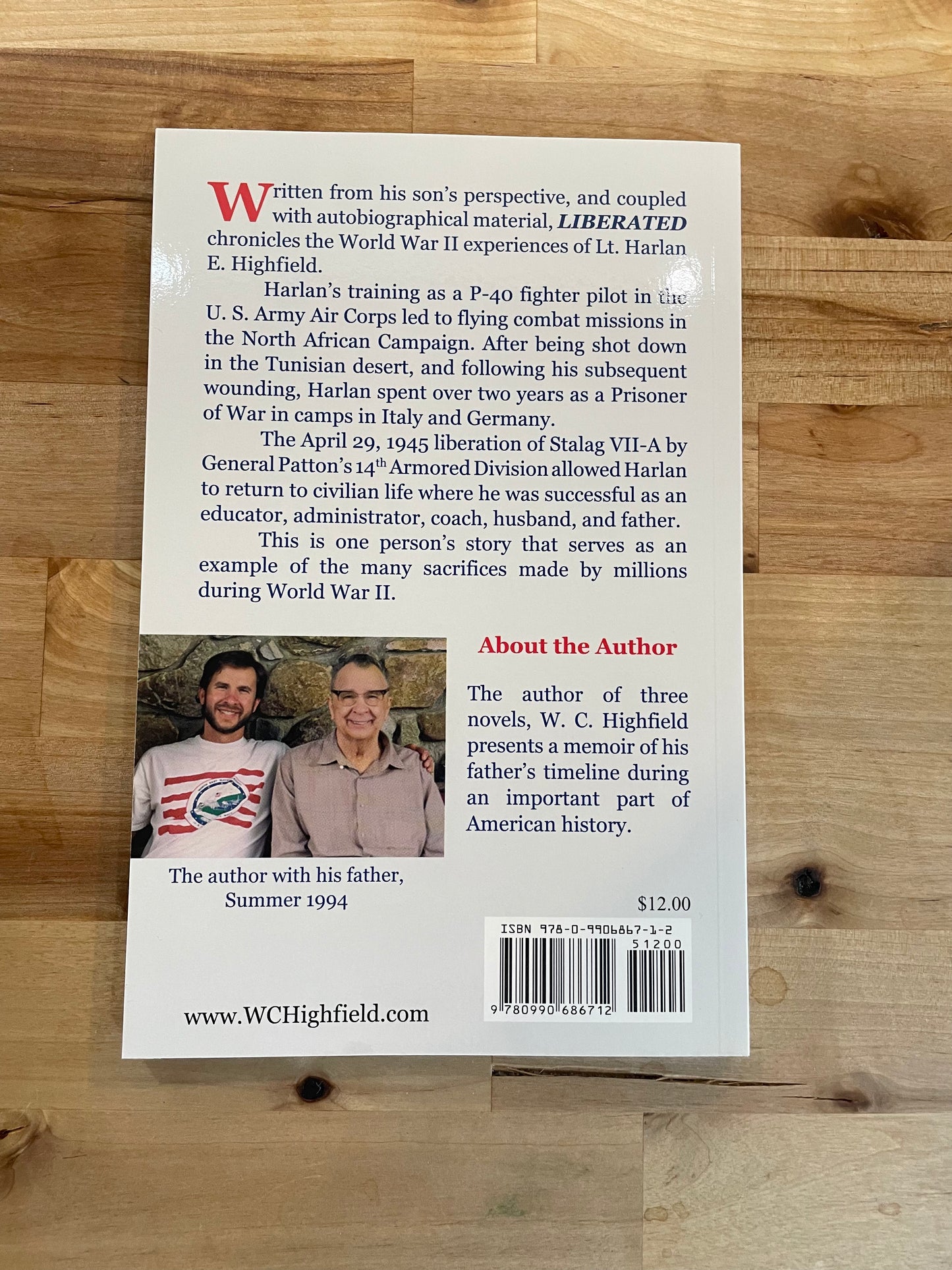 Liberated: A World War II Memoir Book