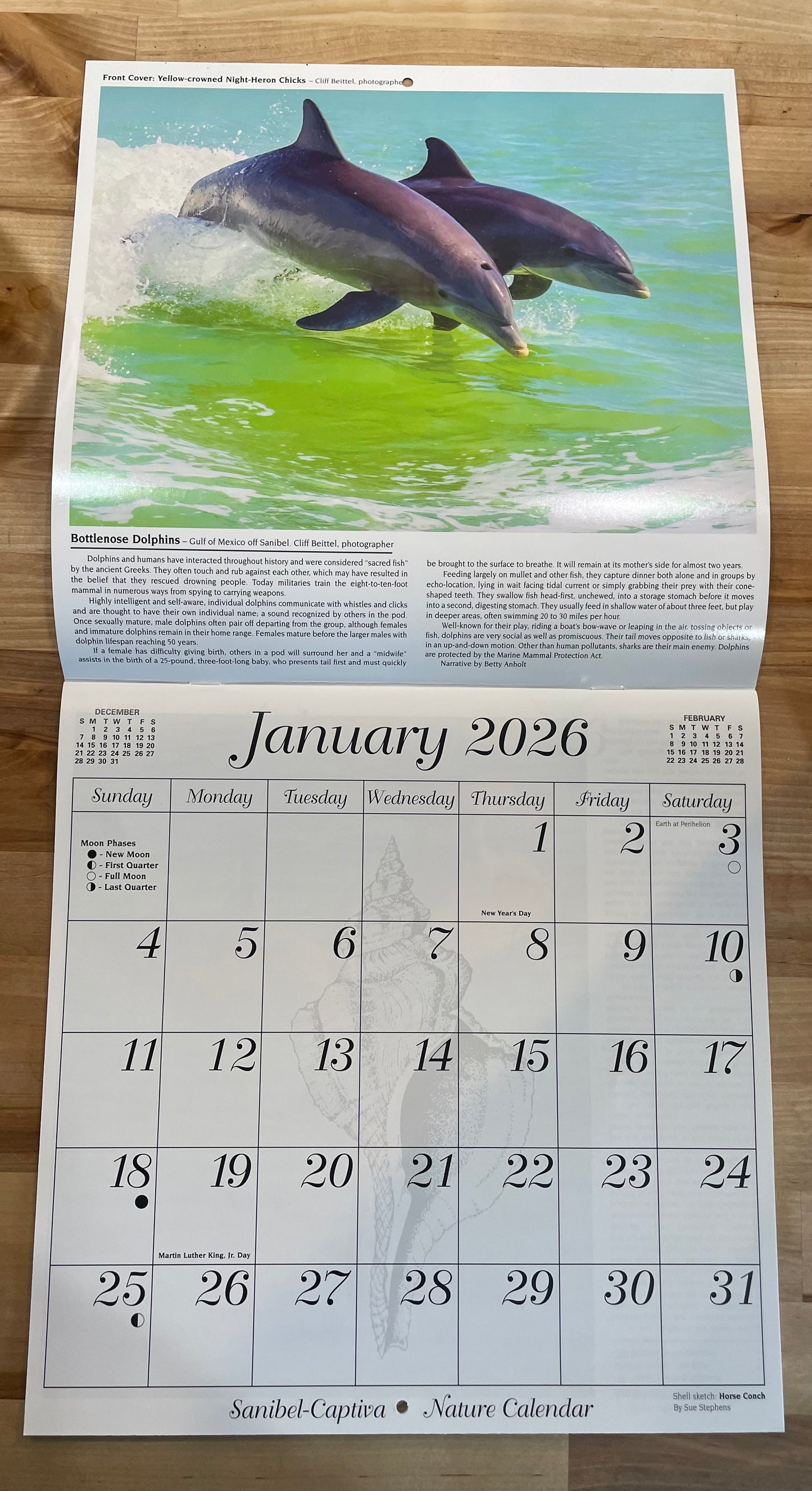 Sanibel Captiva 2026 Nature Calendar