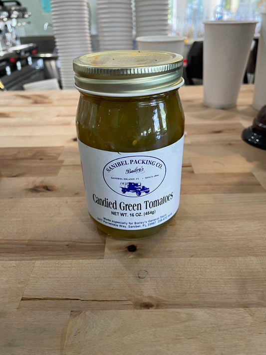 Candied Green Tomatoes by Sanibel Packing Company