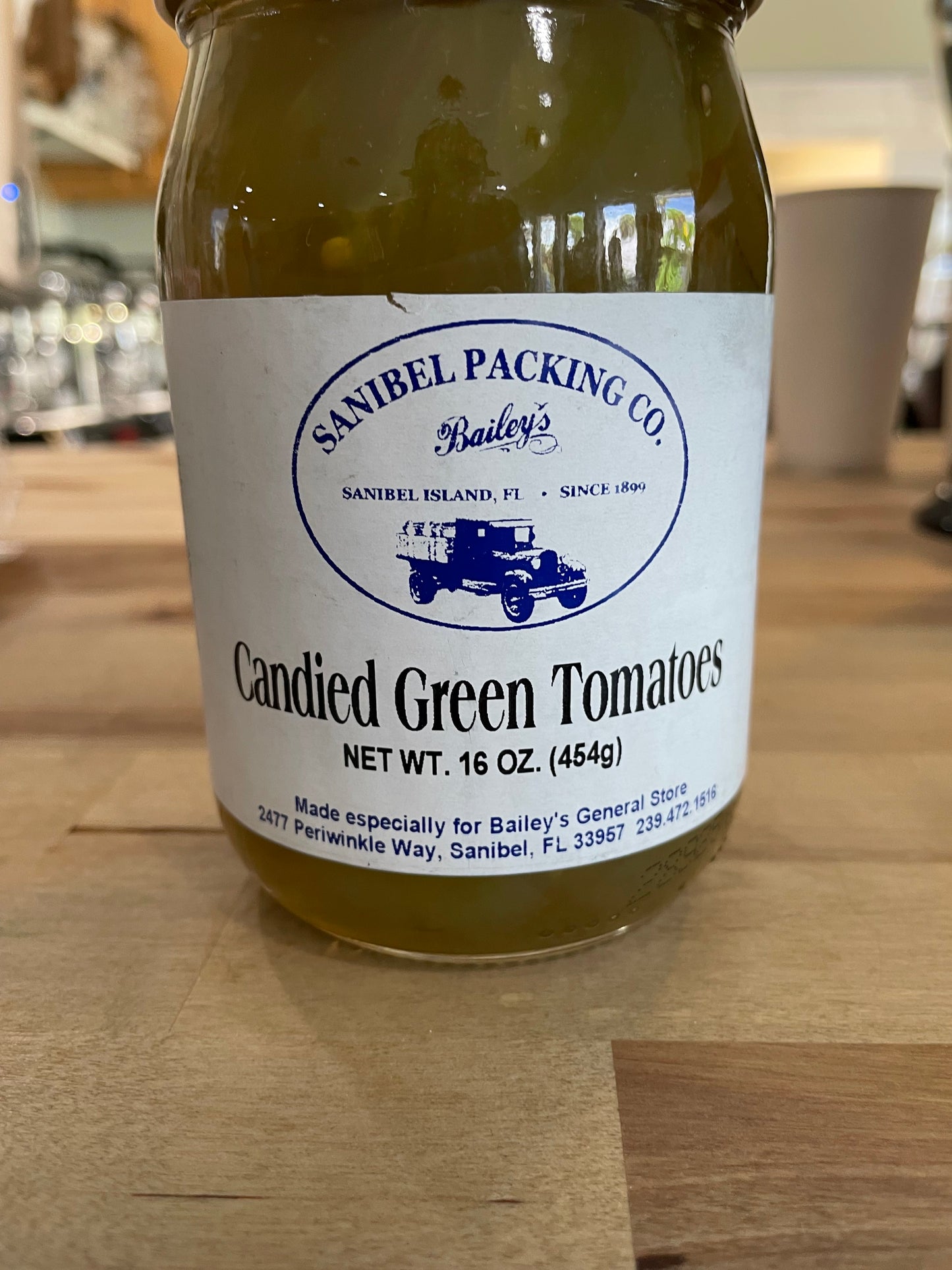 Candied Green Tomatoes by Sanibel Packing Company