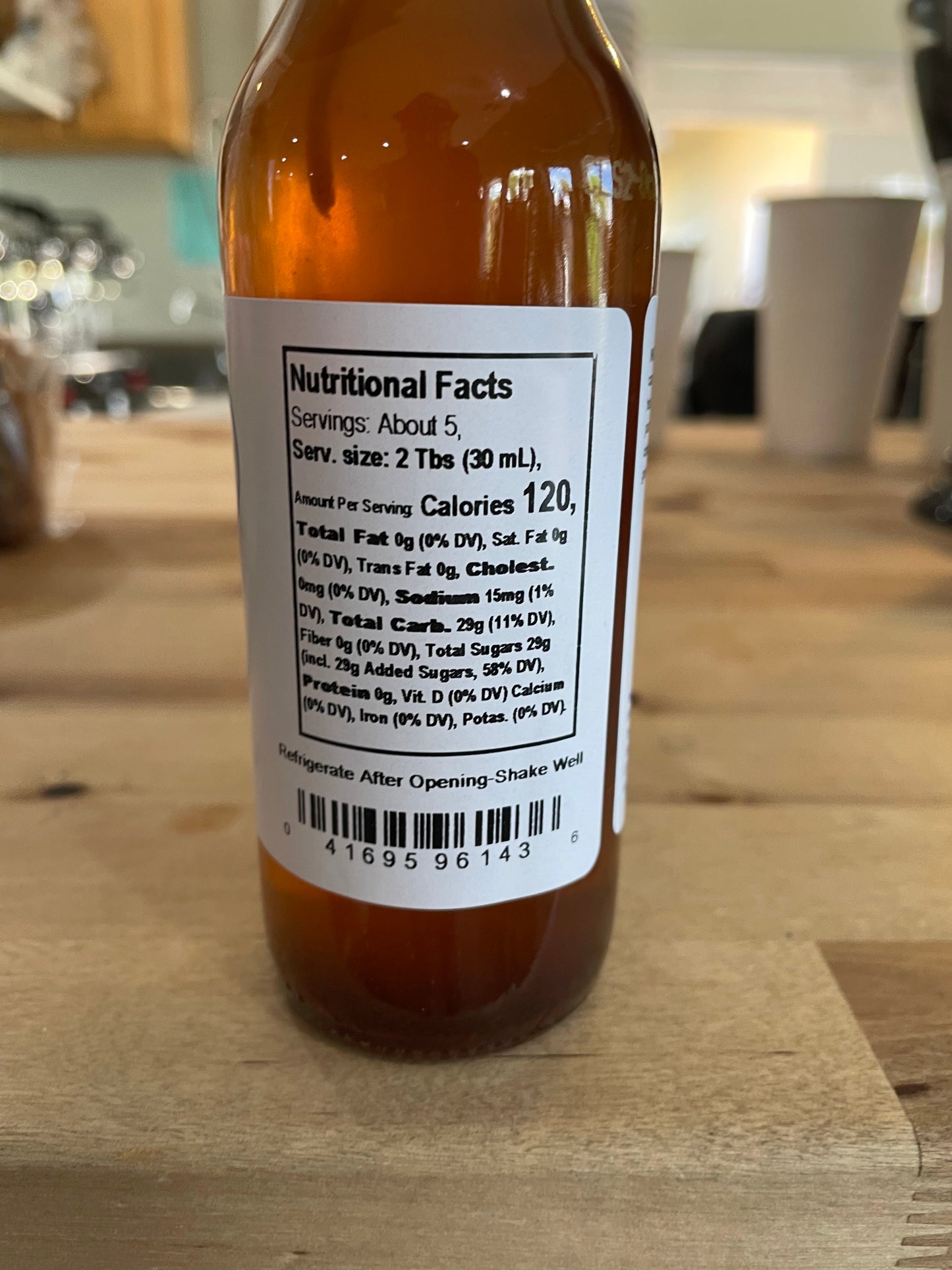 Chai Latte Coffee Syrup by Sanibel Packing Company