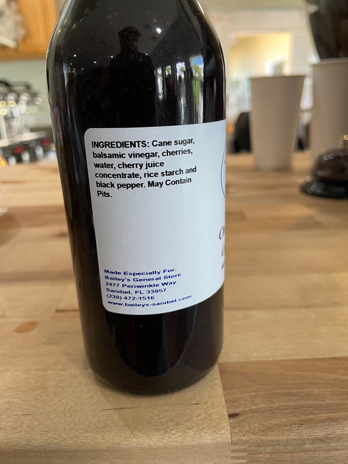 Cherry Balsamic Grilling Sauce by Sanibel Packing Company