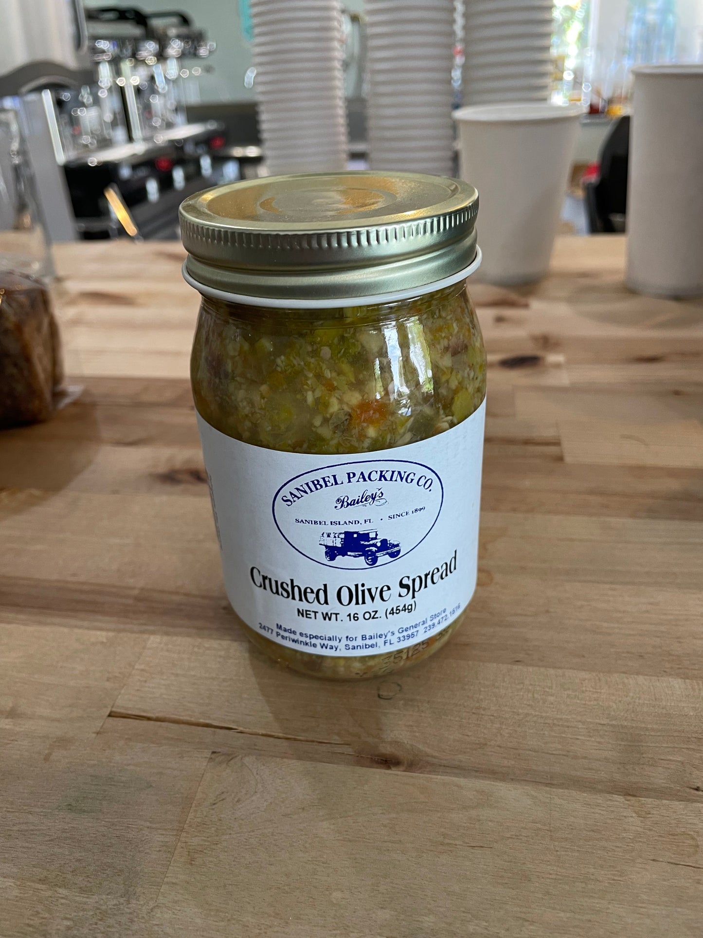 Crushed Olive Spread by Sanibel Packing Company