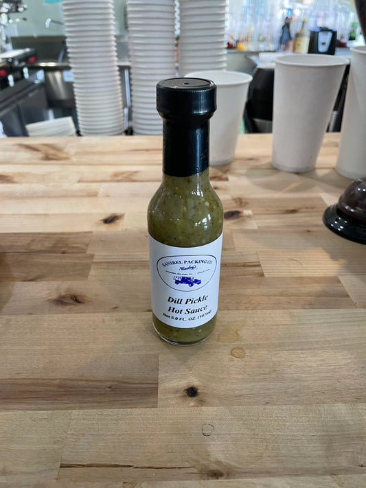 Dill Pickle Hot Sauce by Sanibel Packing Company