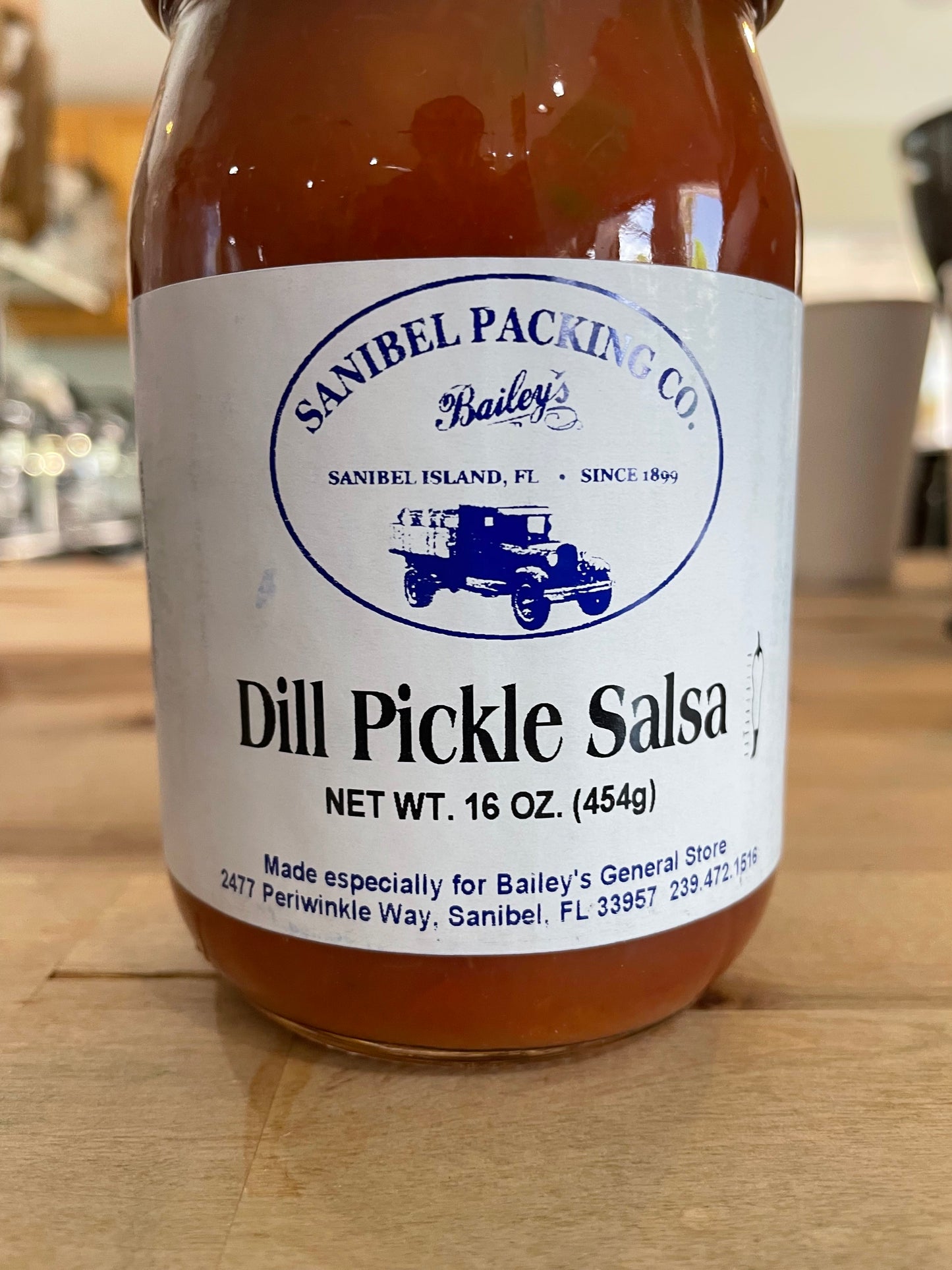 Dill Pickle Salsa by Sanibel Packing Company
