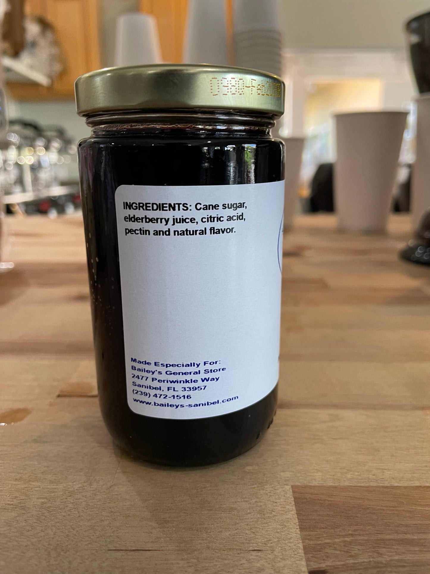 Elderberry Jelly by Sanibel Packing Company