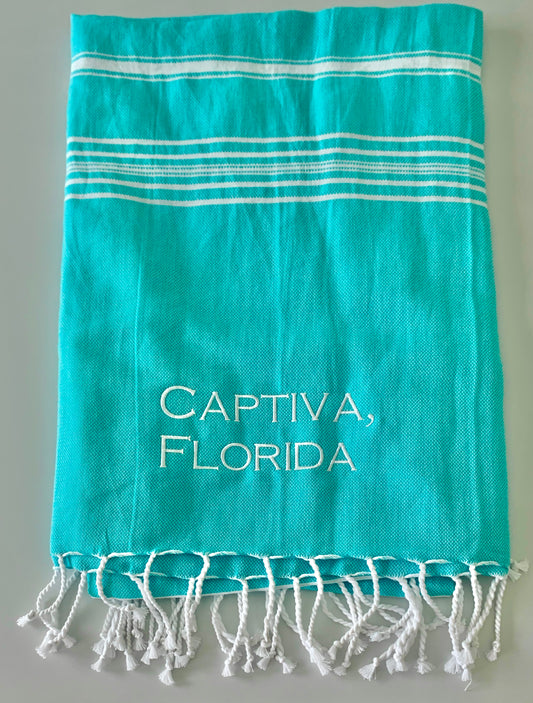 Captiva, Florida Turkish Towel