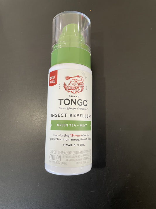 Grand Tongo Green Tea Mint Insect Repellent Pump 3oz