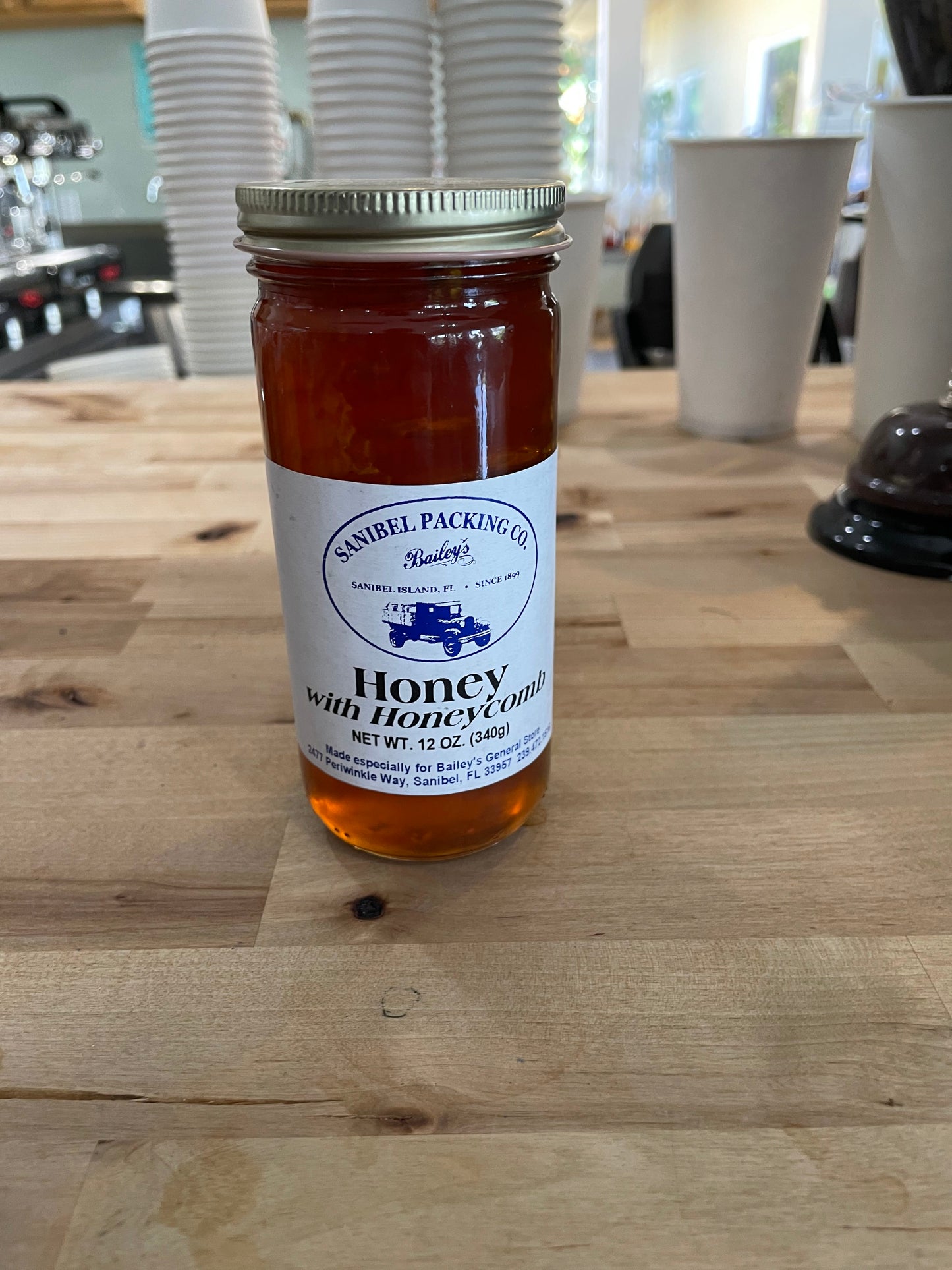 Honey with Honeycomb by Sanibel Packing Company