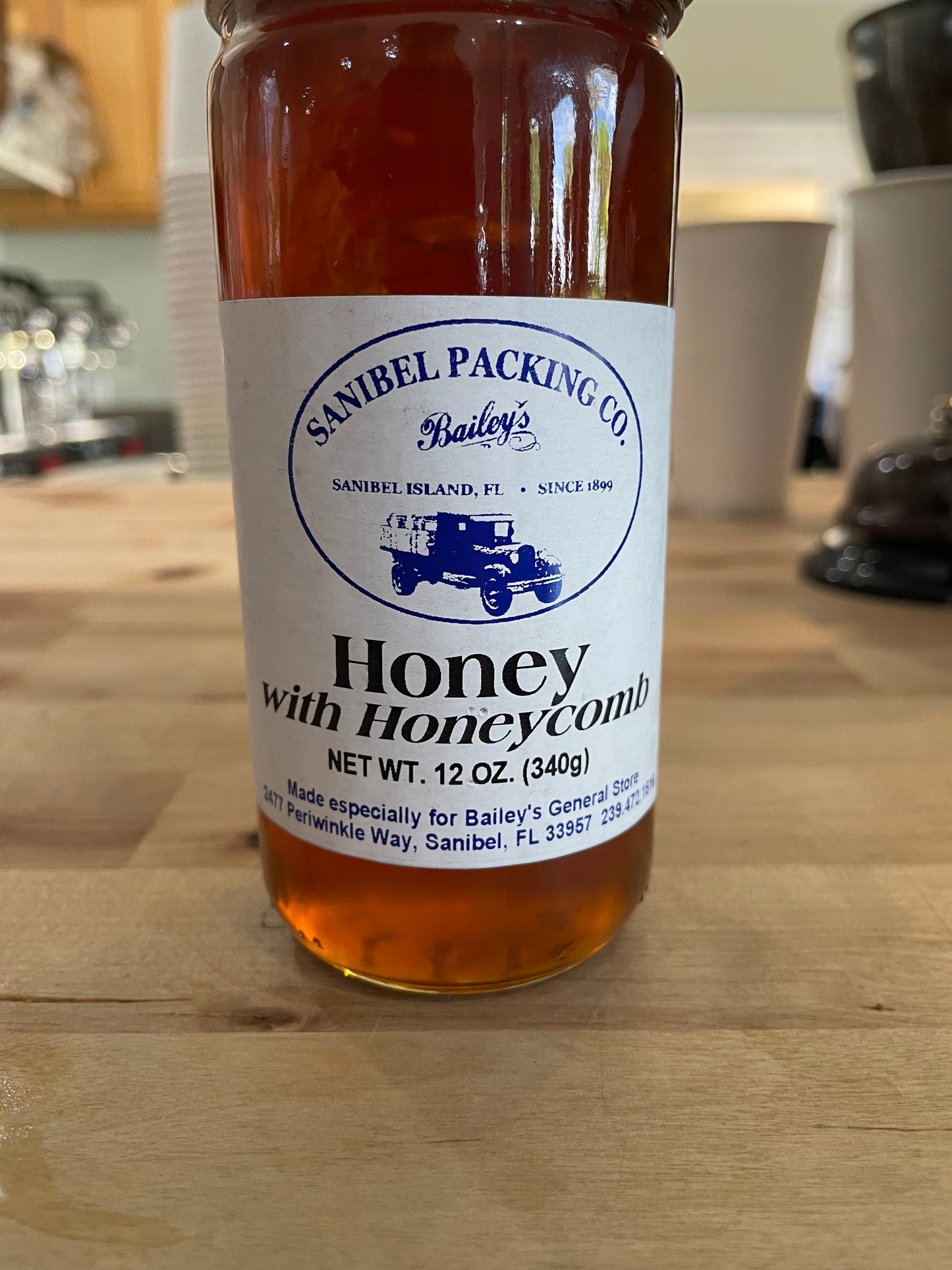 Honey with Honeycomb by Sanibel Packing Company