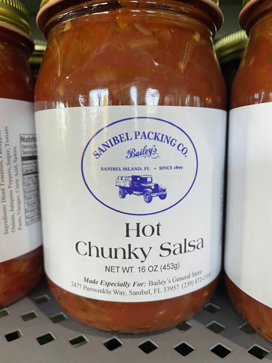 Hot Chunky Salsa by Sanibel Packing Company