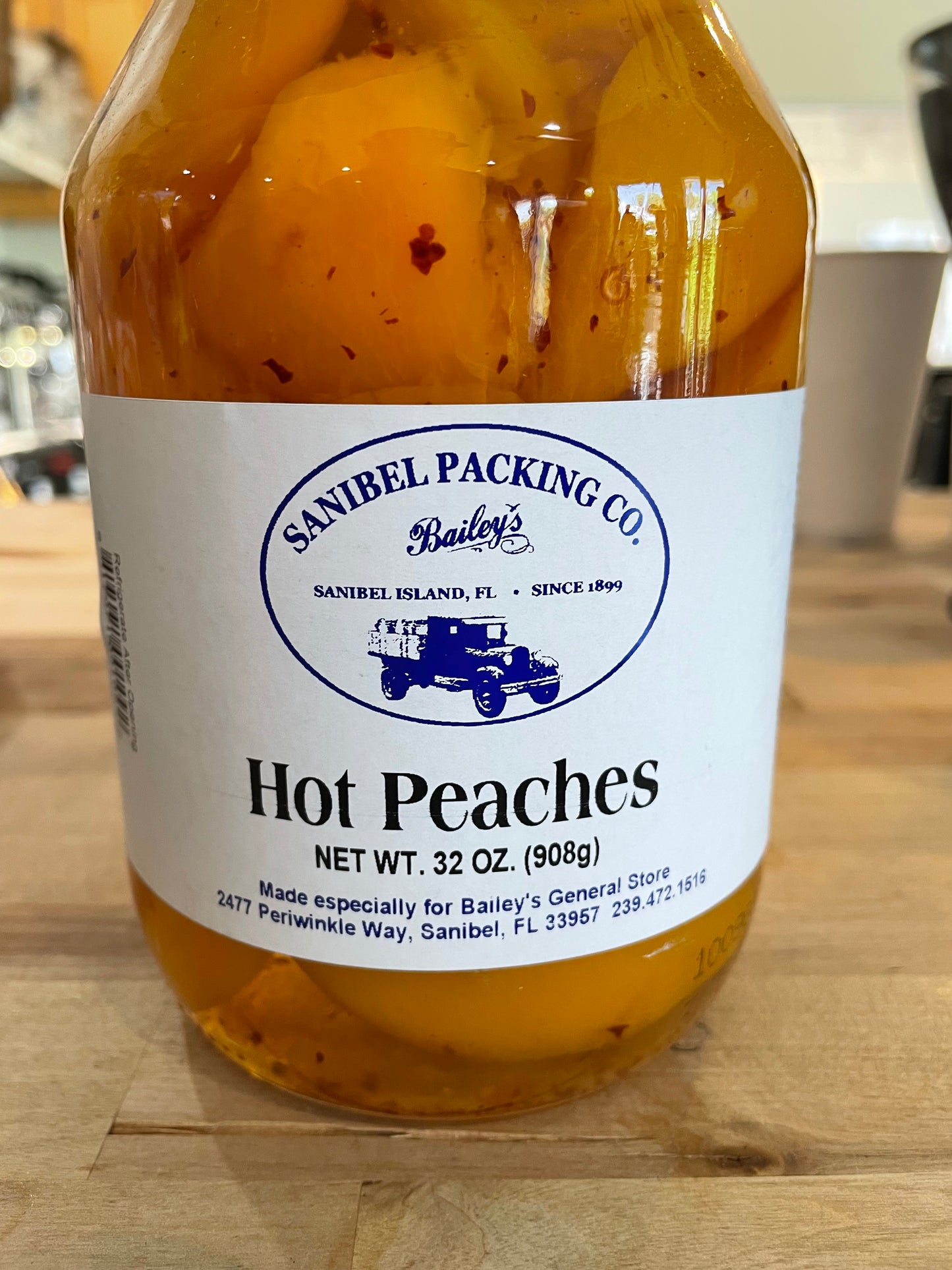 Hot Peaches by Sanibel Packing Company
