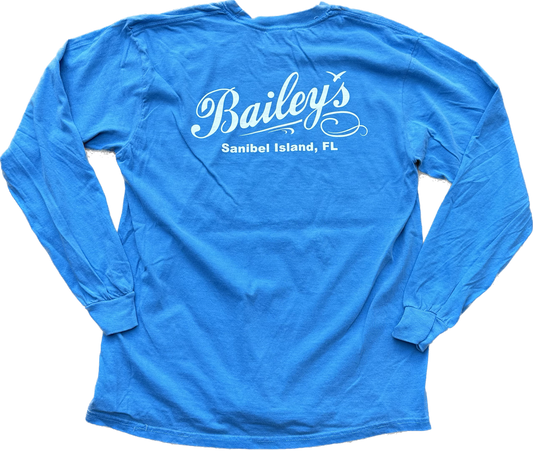 Comfort Colors 100% Cotton Bailey’s Logo Long Sleeve Shirt