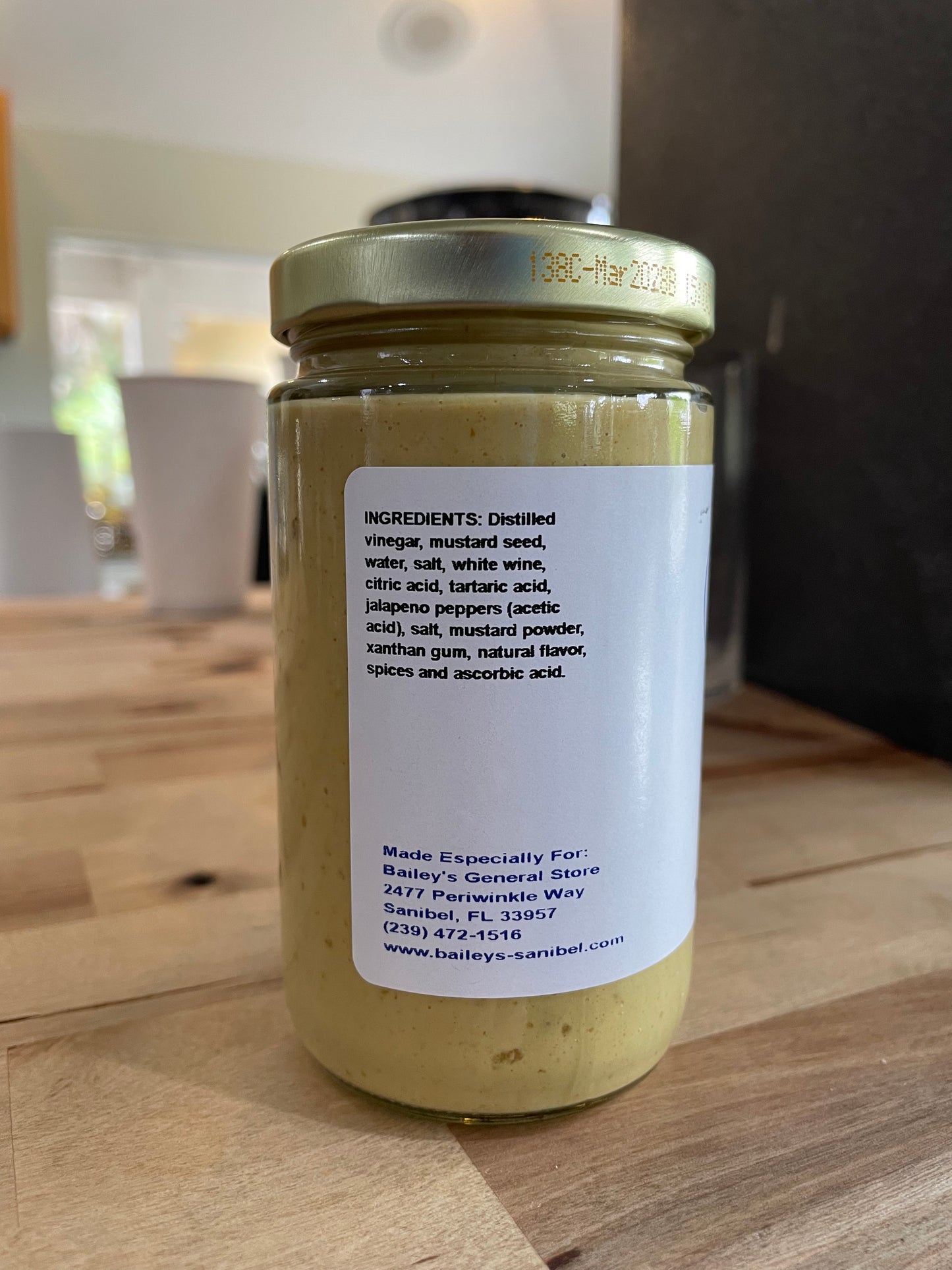Jalapeno Mustard 8oz by Sanibel Packing Company