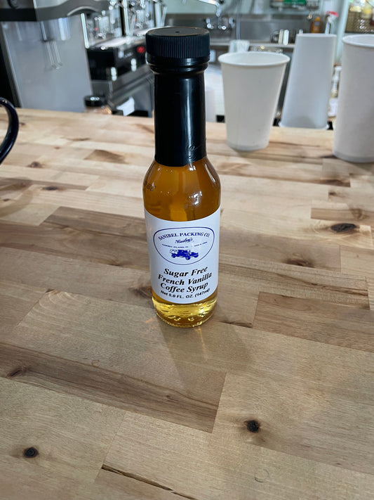 Sugar Free French Vanilla Coffee Syrup 5oz by Sanibel Packing Company