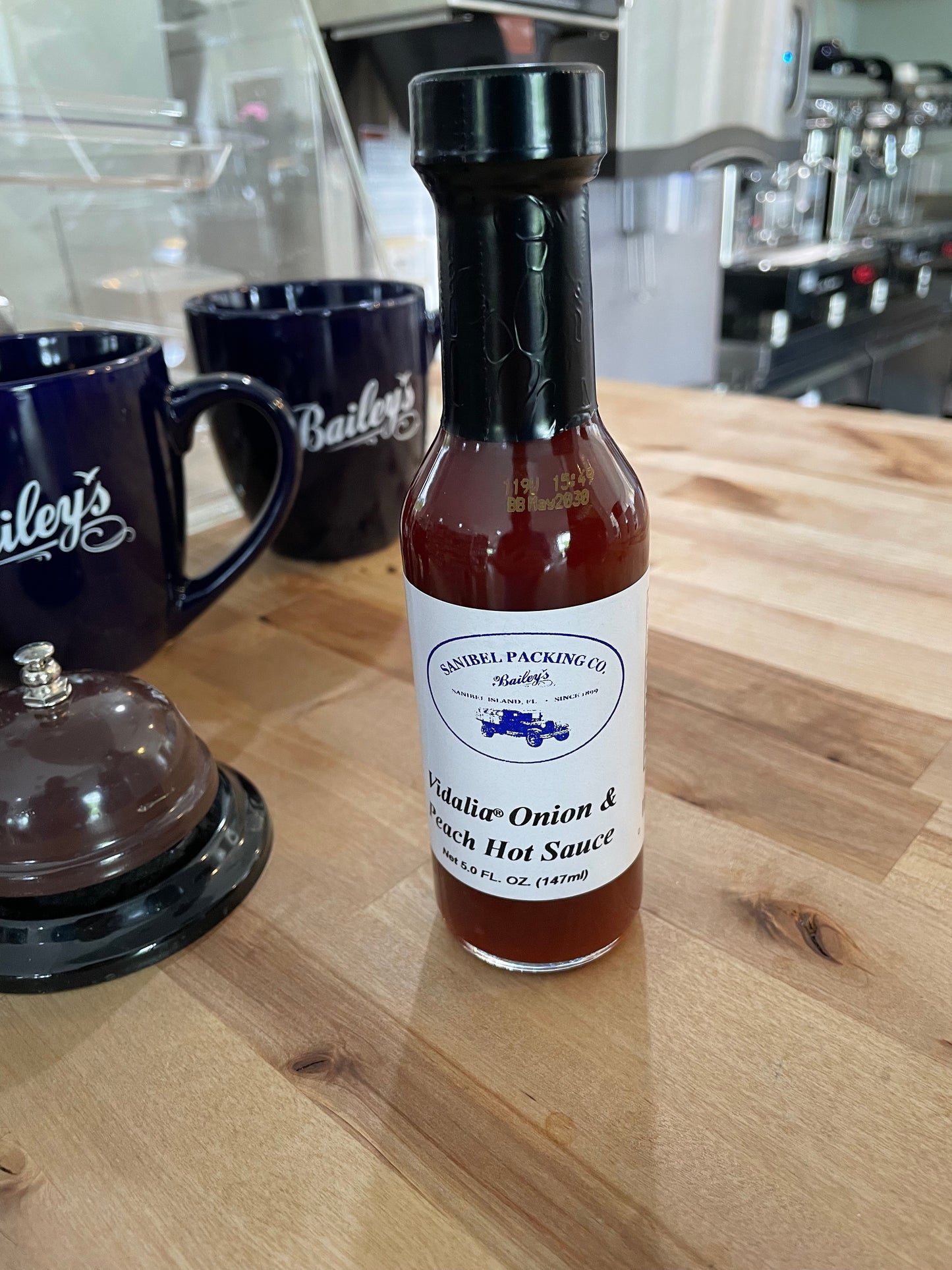 Vidalia Onion & Peach Hot Sauce 5oz by Sanibel Packing Company