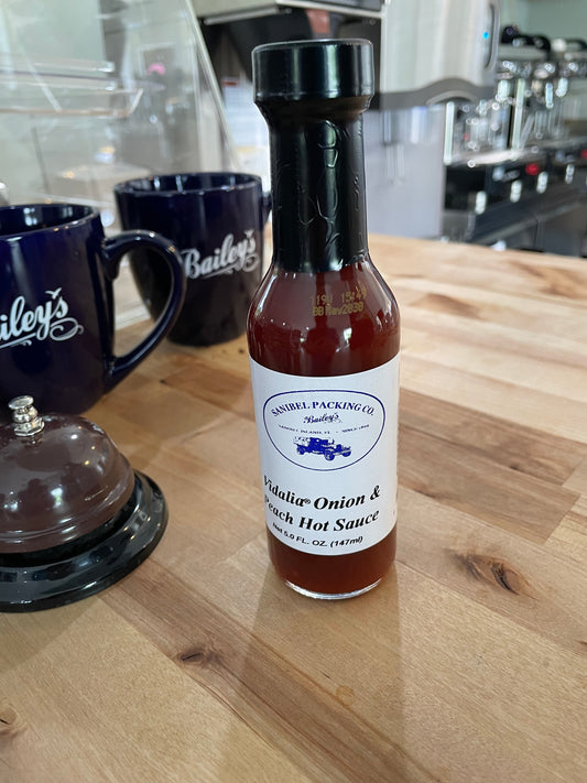 Vidalia Onion & Peach Hot Sauce 5oz by Sanibel Packing Company