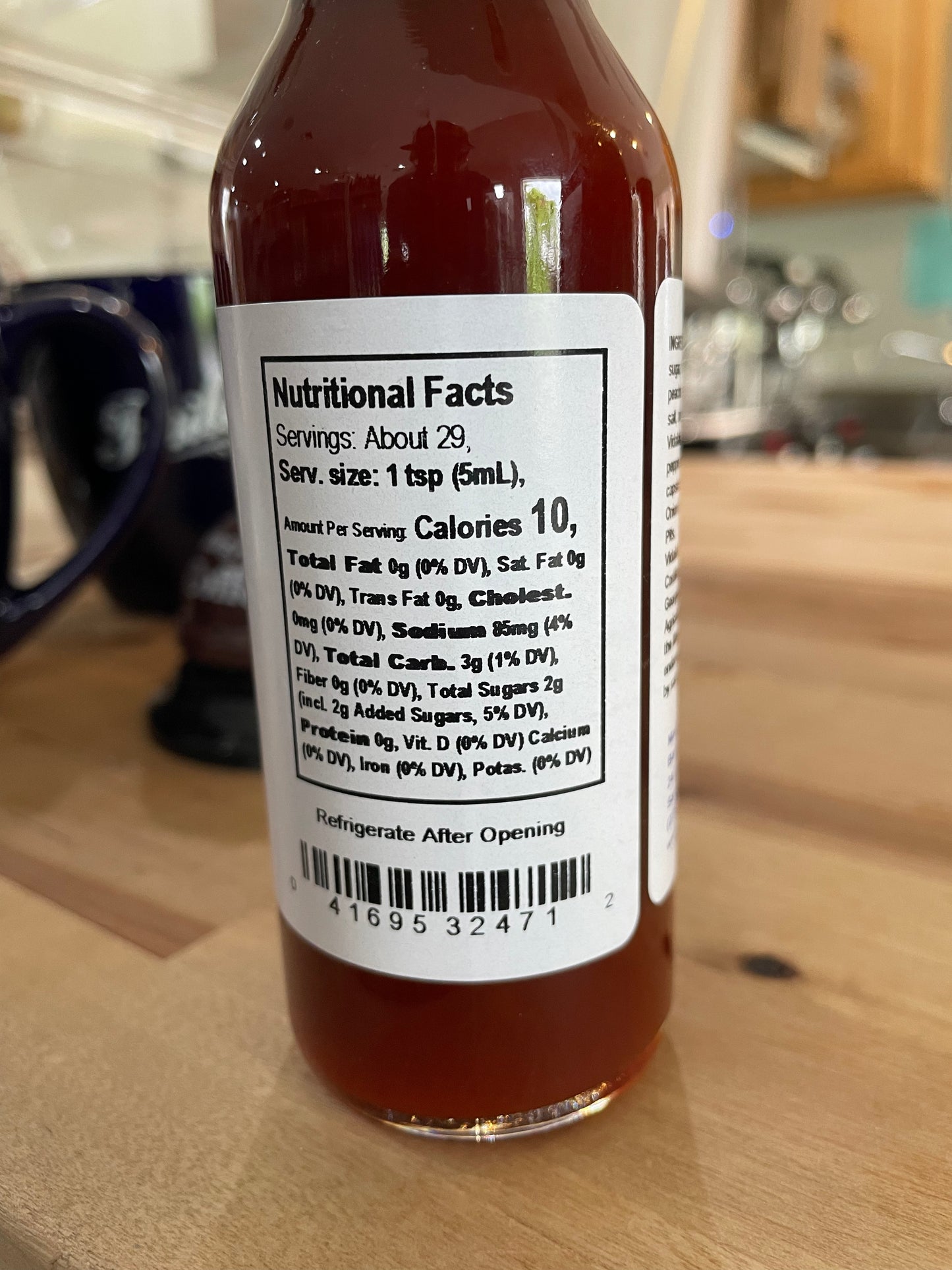 Vidalia Onion & Peach Hot Sauce 5oz by Sanibel Packing Company
