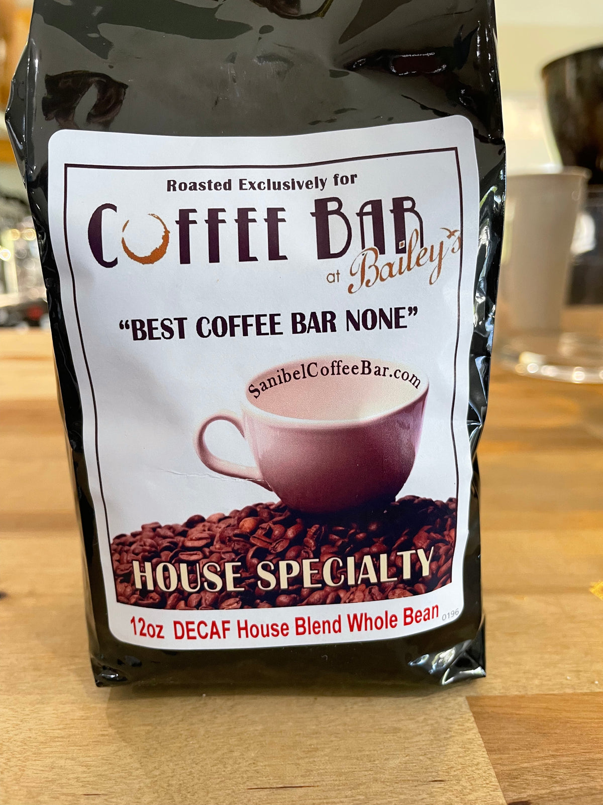 Bailey's Whole Bean Decaf House Blend Coffee 12oz
