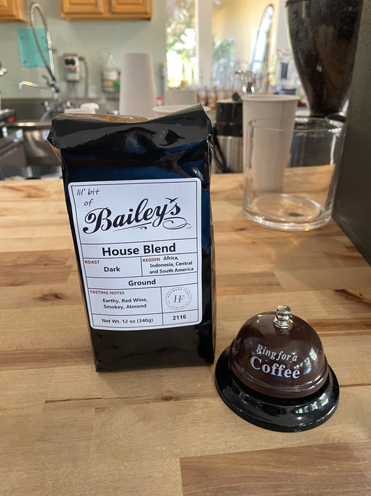 Bailey's Ground House Blend Coffee 12oz