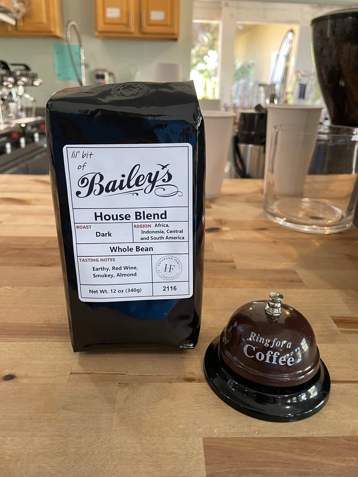 Bailey's Whole Bean House Blend Coffee 12oz