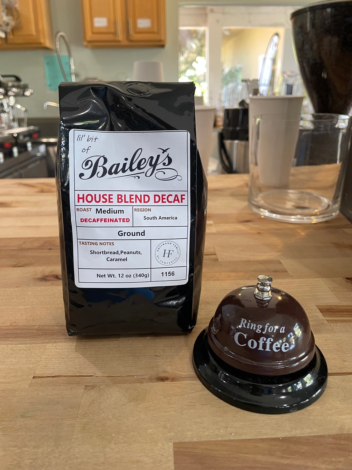 Bailey's Ground Decaf House Blend Coffee 12oz
