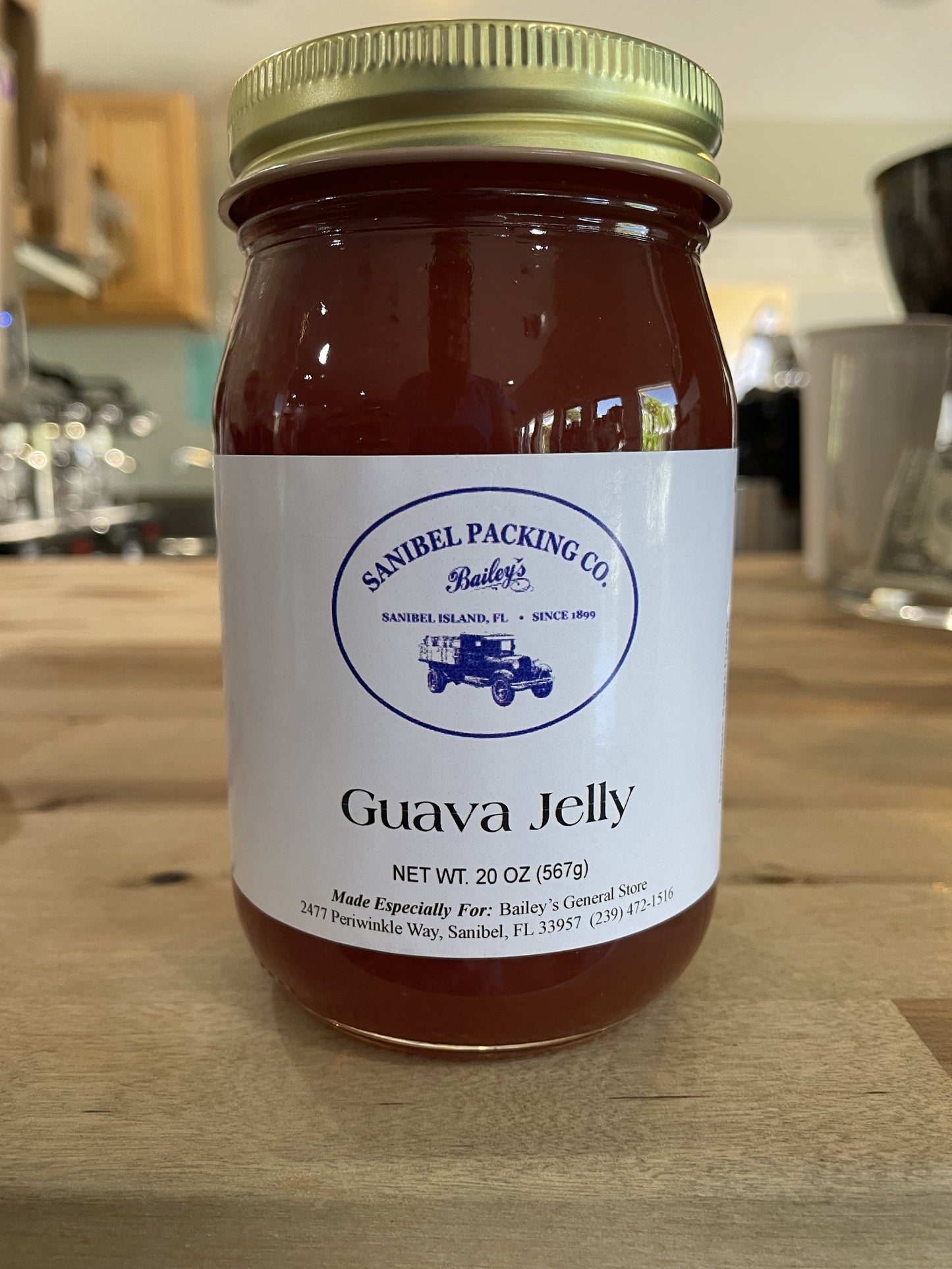 Guava Jelly 20oz by Sanibel Packing Company
