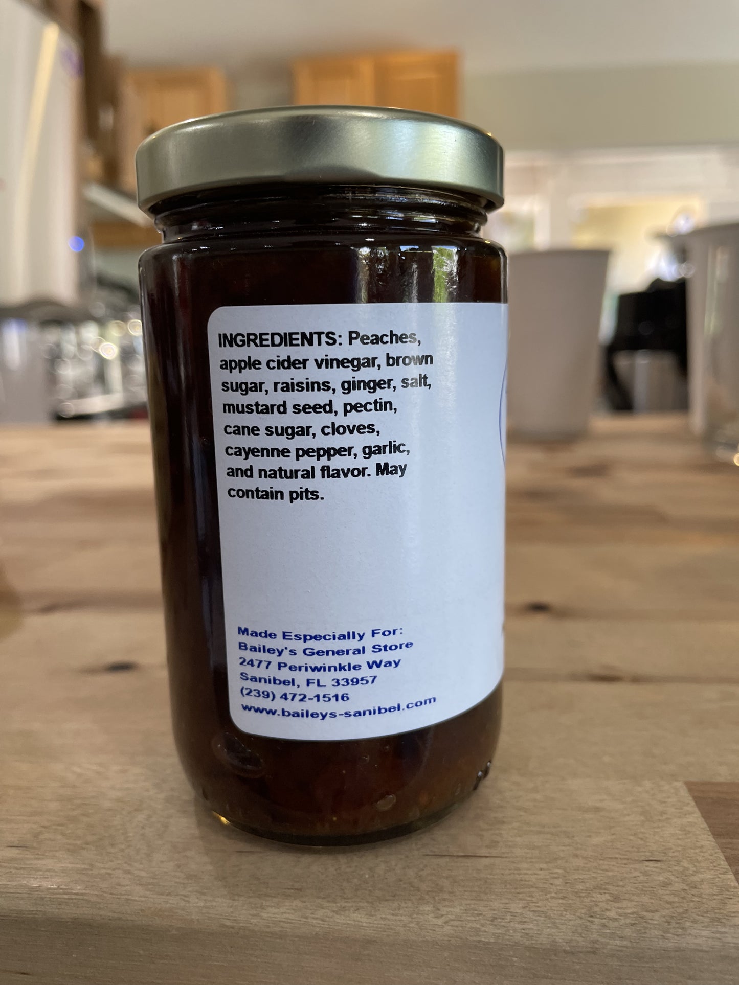 Peach Chutney 8oz by Sanibel Packing Company