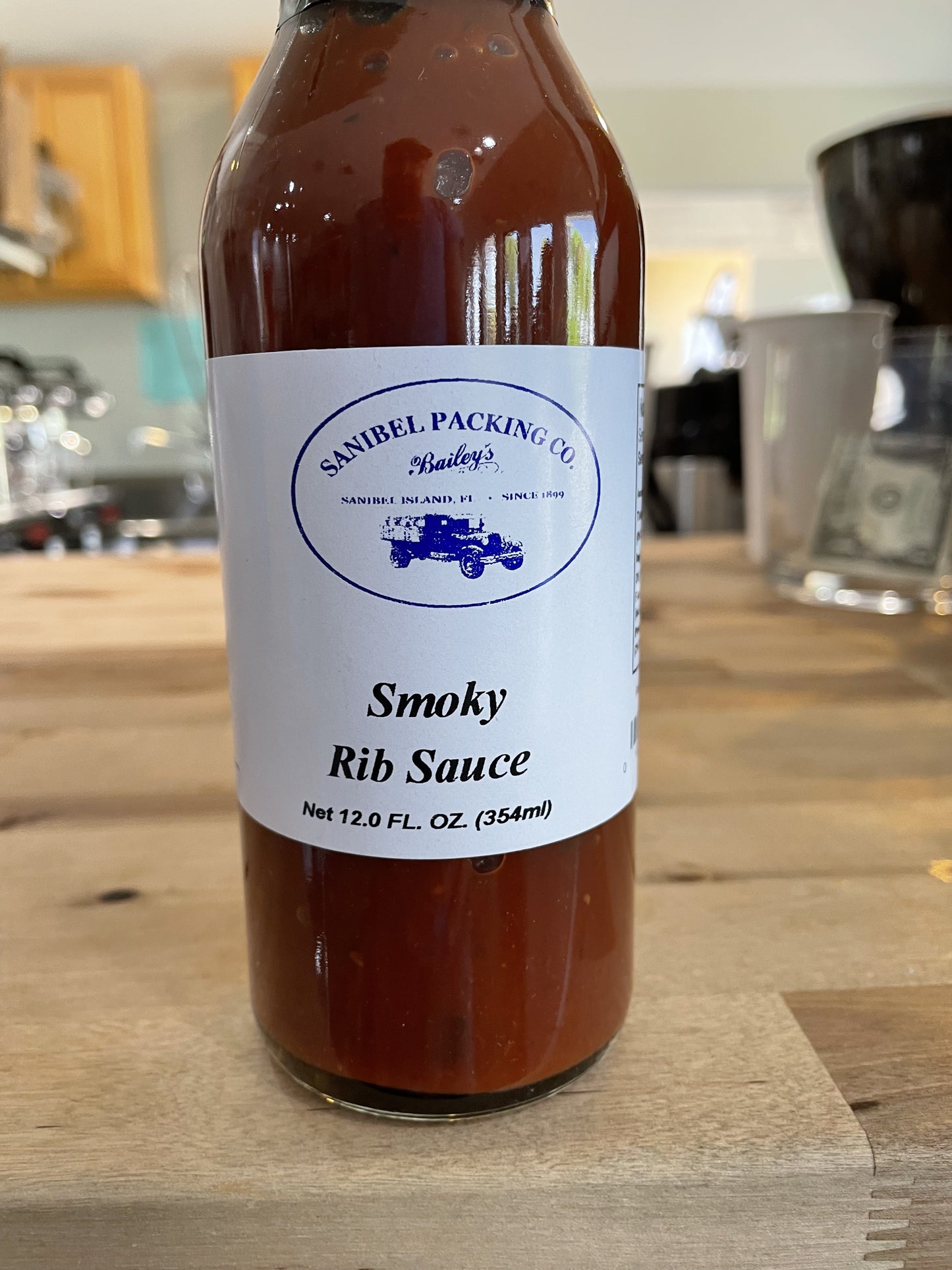 Smoky Rib Sauce 12oz by Sanibel Packing Company