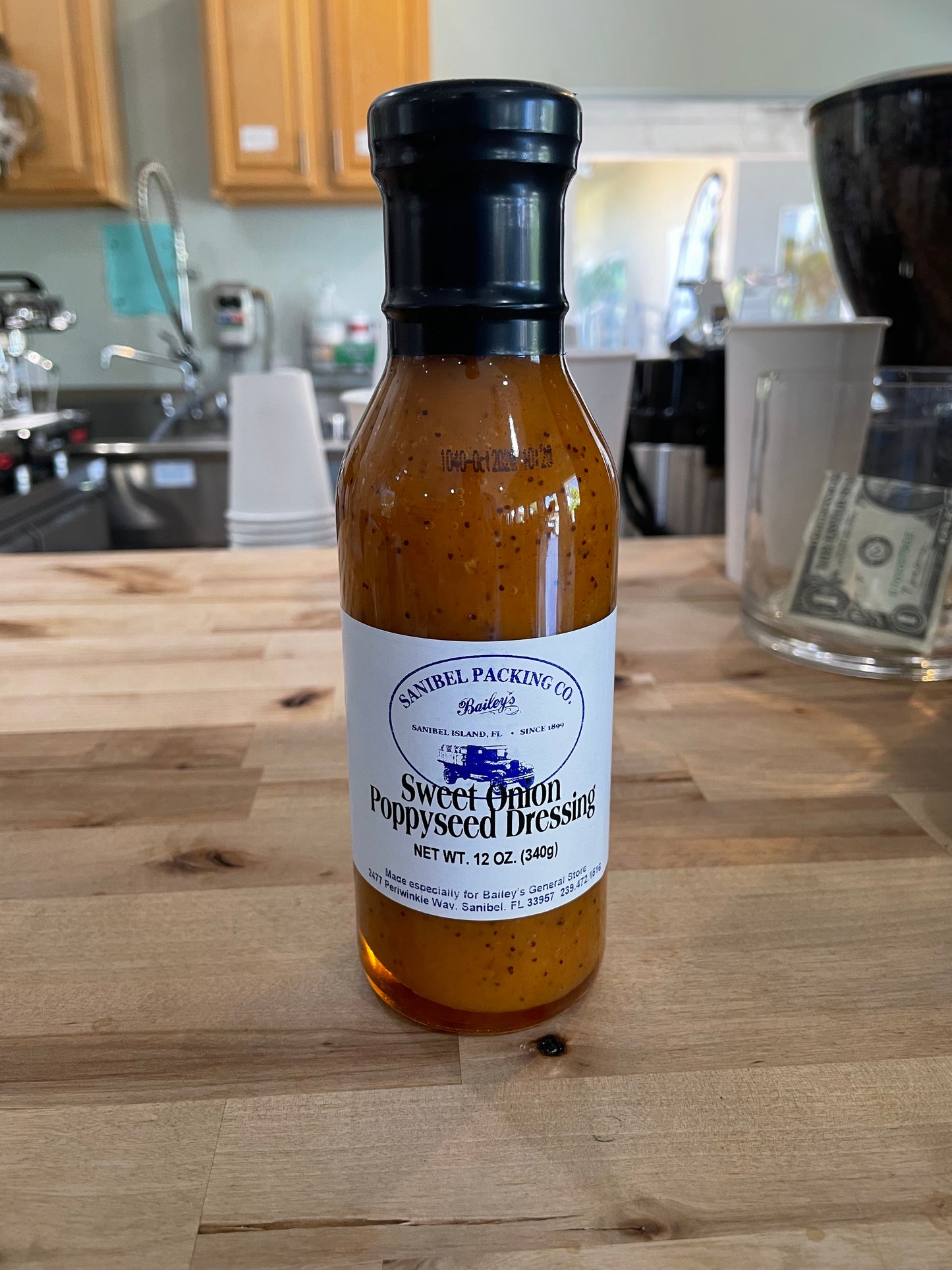Sweet Onion Poppyseed Dressing 12oz by Sanibel Packing Company