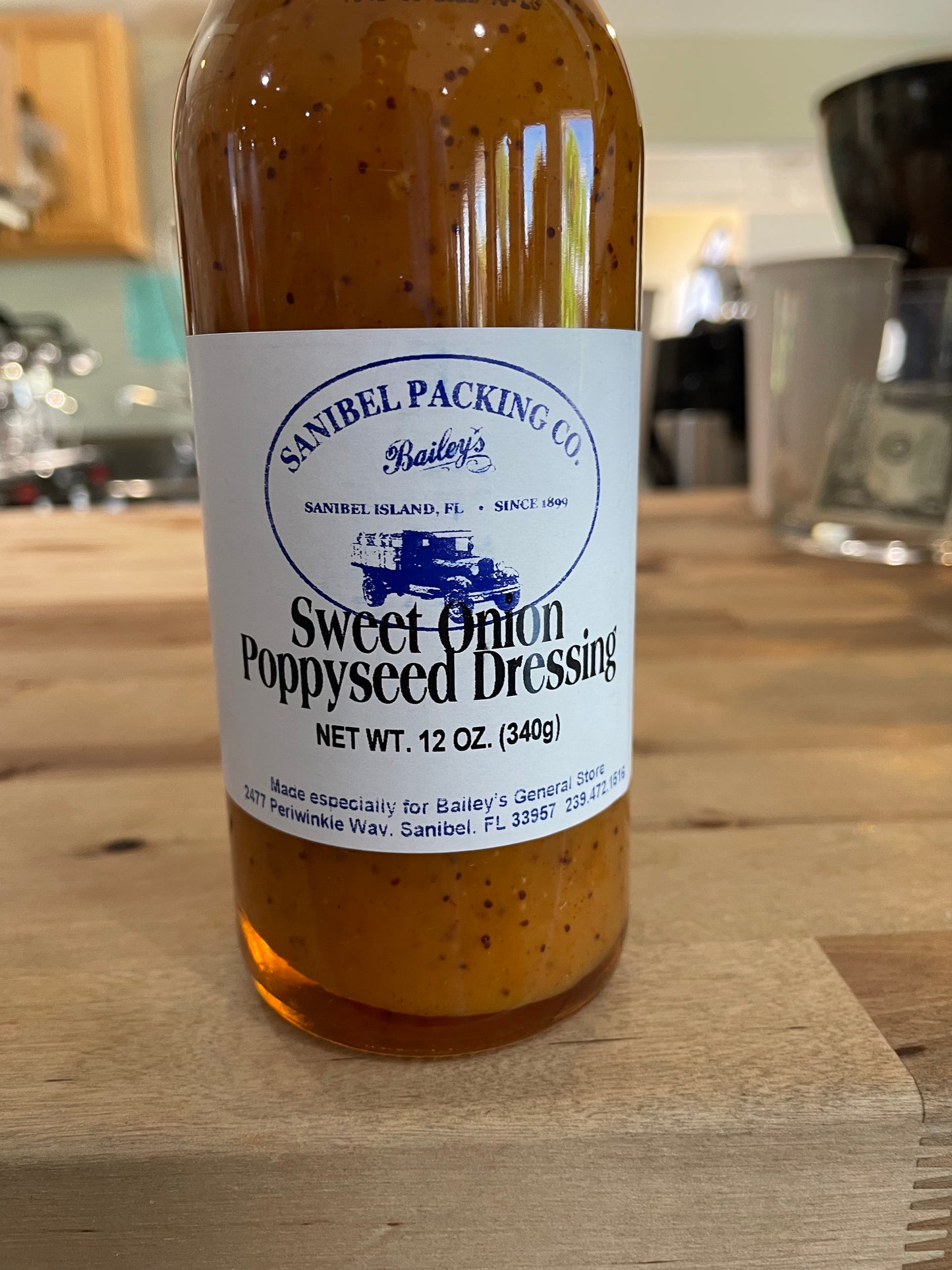 Sweet Onion Poppyseed Dressing 12oz by Sanibel Packing Company