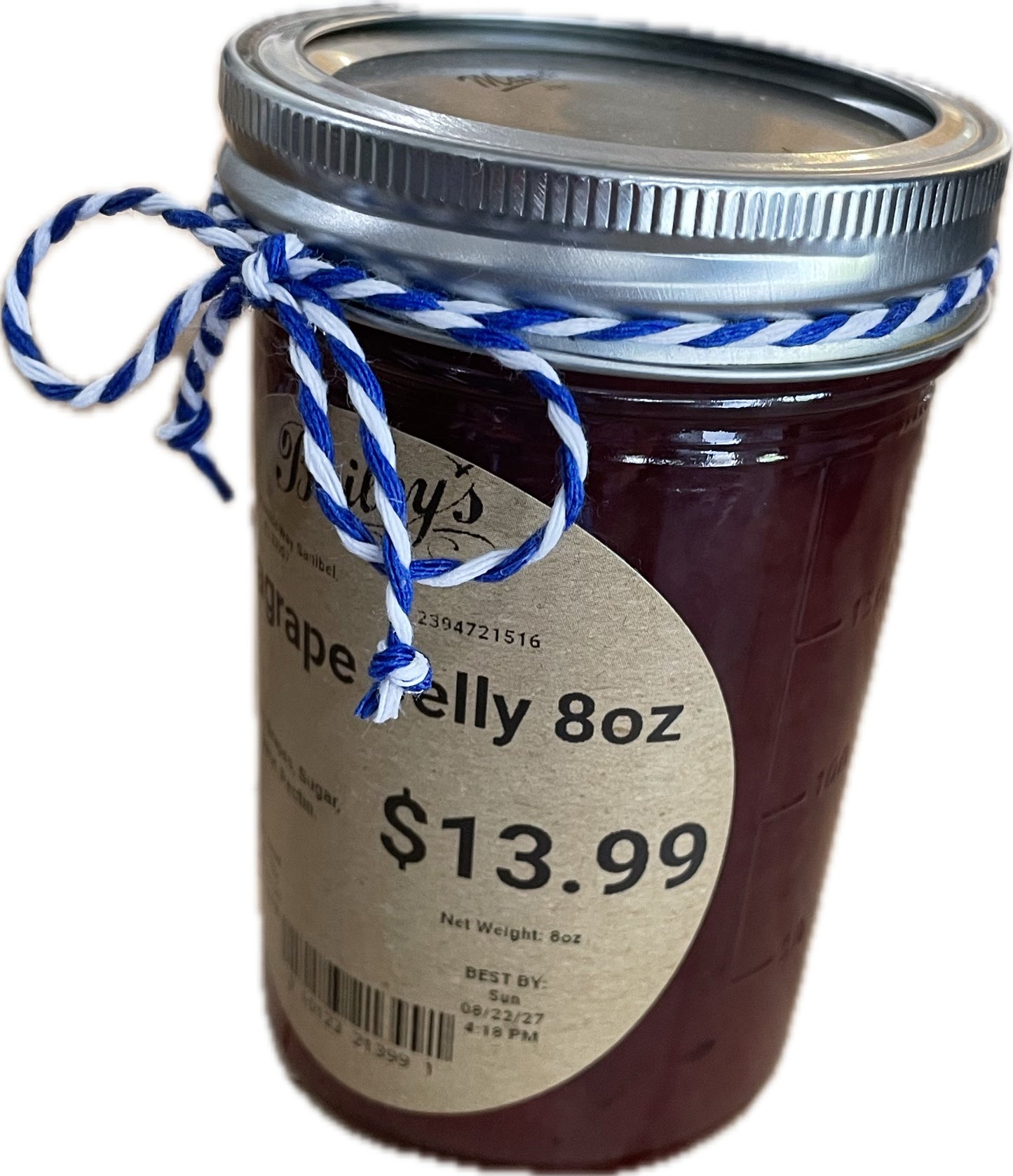 Bailey's Sea Grape Jelly 8oz