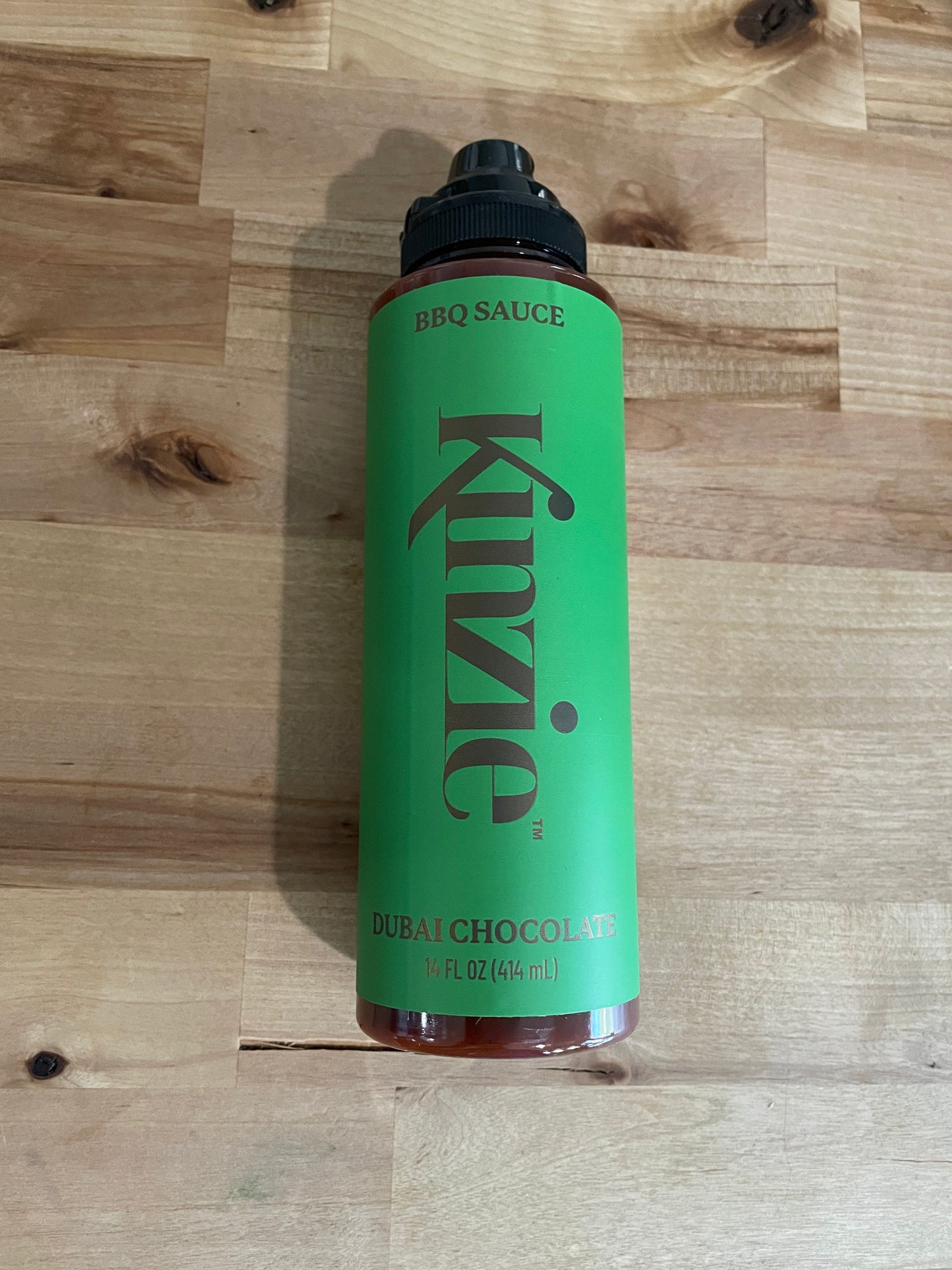 Kinzie Foods Dubai Chocolate BBQ Sauce 14oz