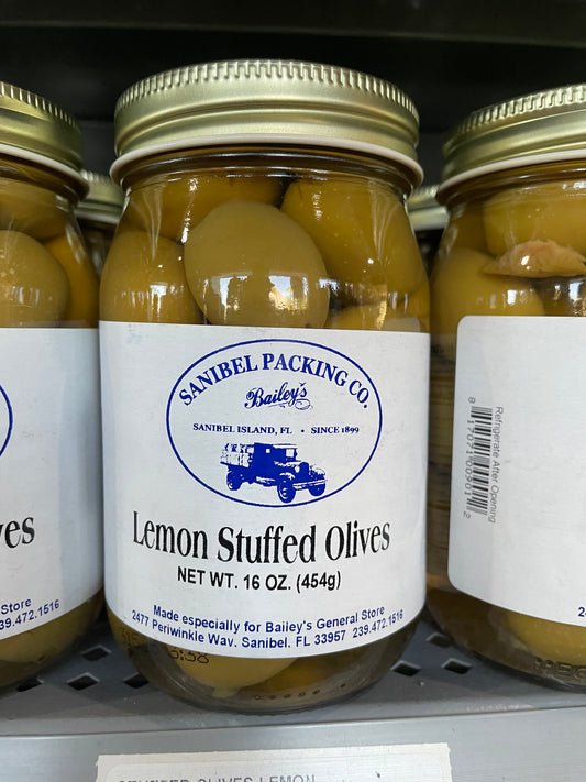 Lemon Stuffed Olives by Sanibel Packing Company