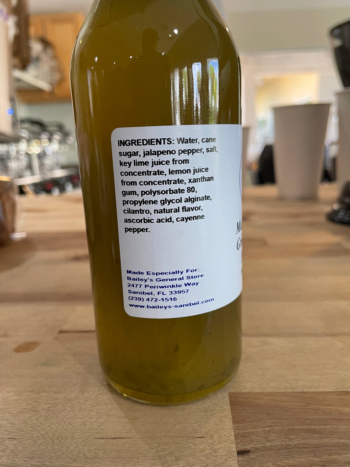 Margarita Key Lime Grilling Sauce with Fresh Cilantro by Sanibel Packing Company