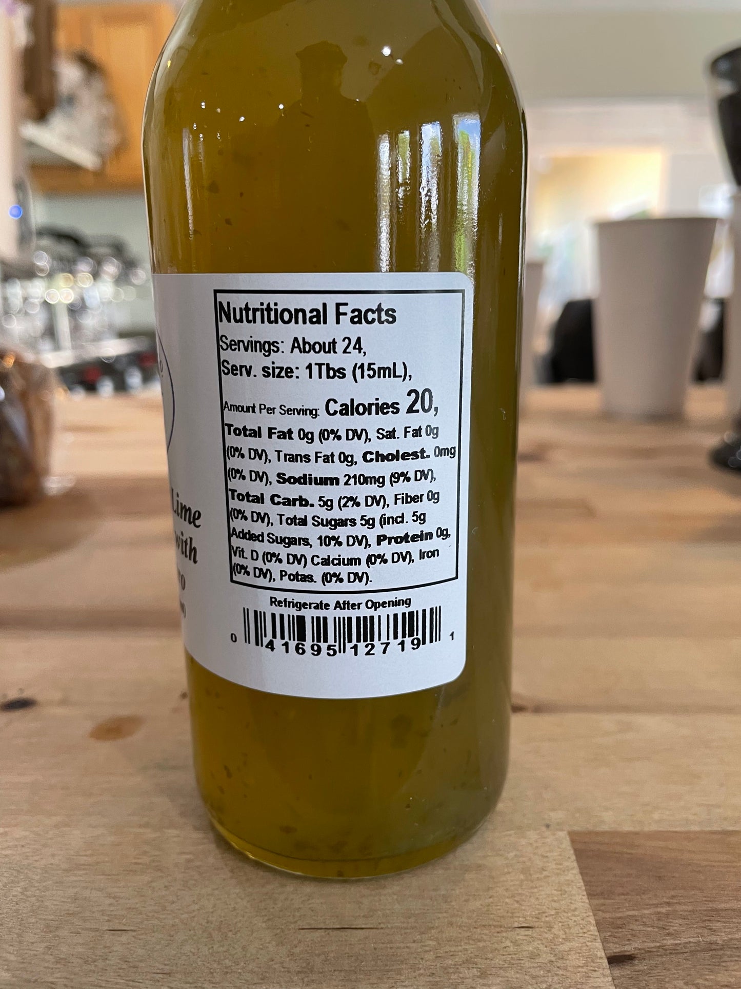 Margarita Key Lime Grilling Sauce with Fresh Cilantro by Sanibel Packing Company