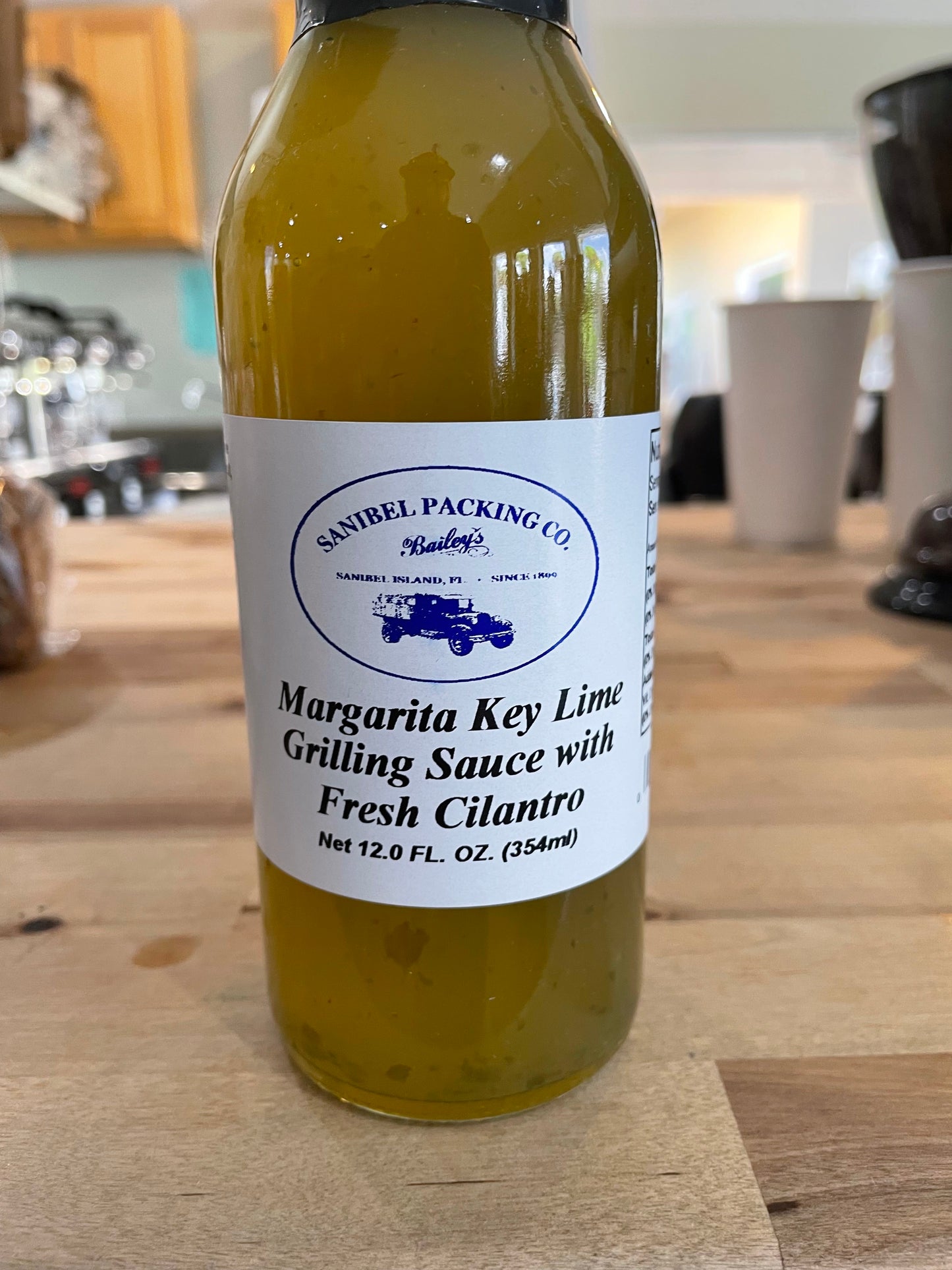 Margarita Key Lime Grilling Sauce with Fresh Cilantro by Sanibel Packing Company