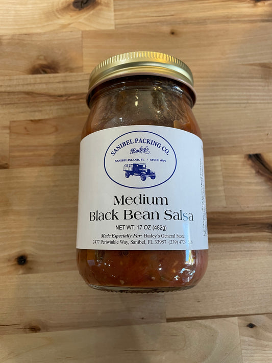 Medium Black Bean Salsa by Sanibel Packing Company