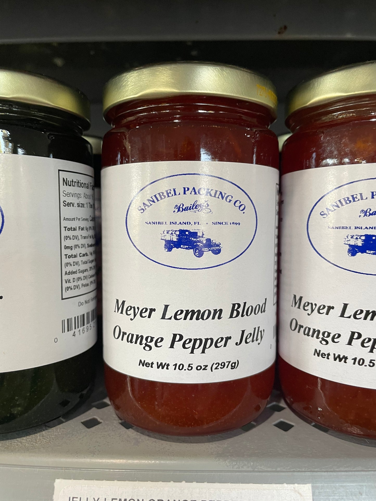 Meyer Lemon Blood Orange Pepper Jelly by Sanibel Packing Company
